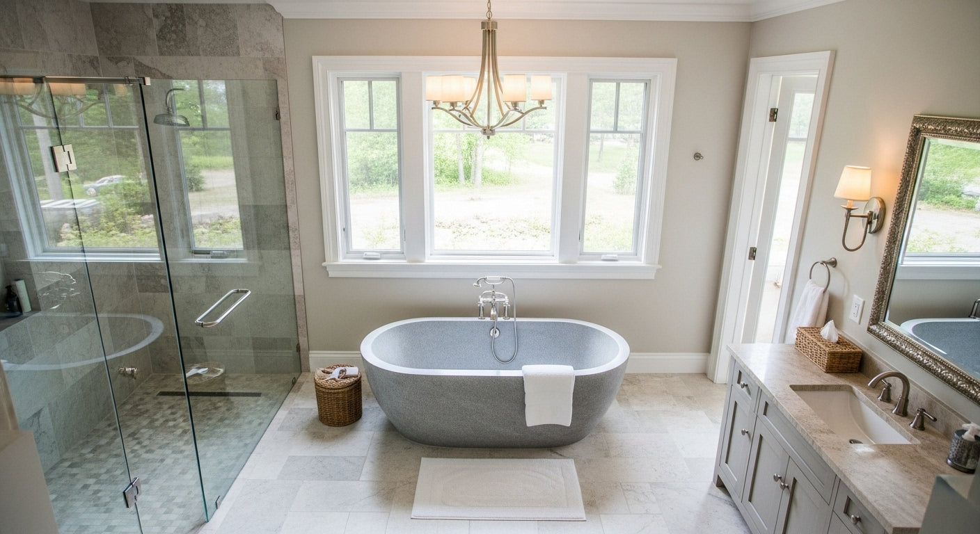 Discover Free Standing Baths with Shower