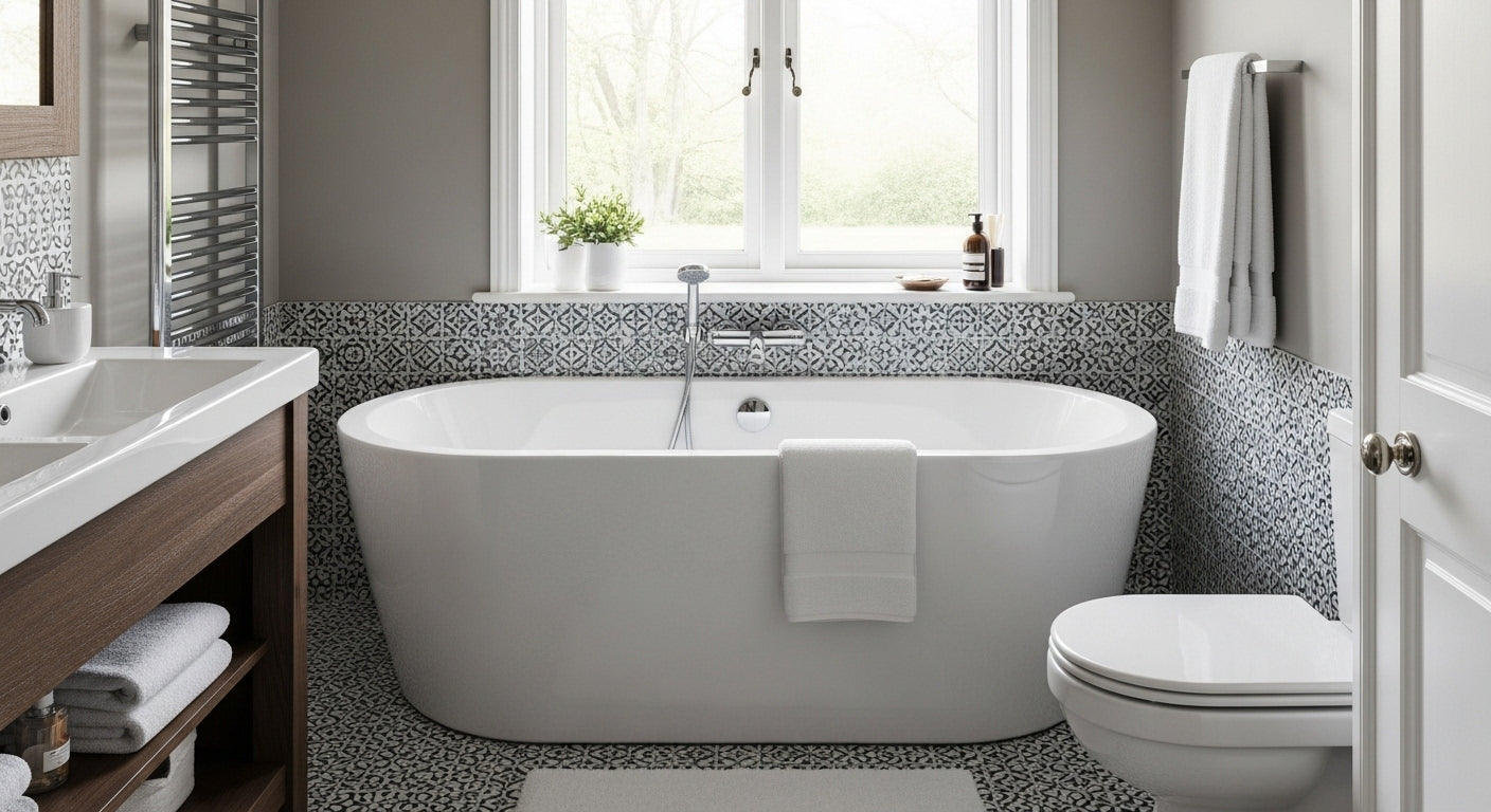 Choice Right Small Freestanding Bath for uk home