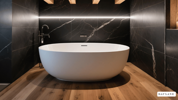 Deep Freestanding Bath