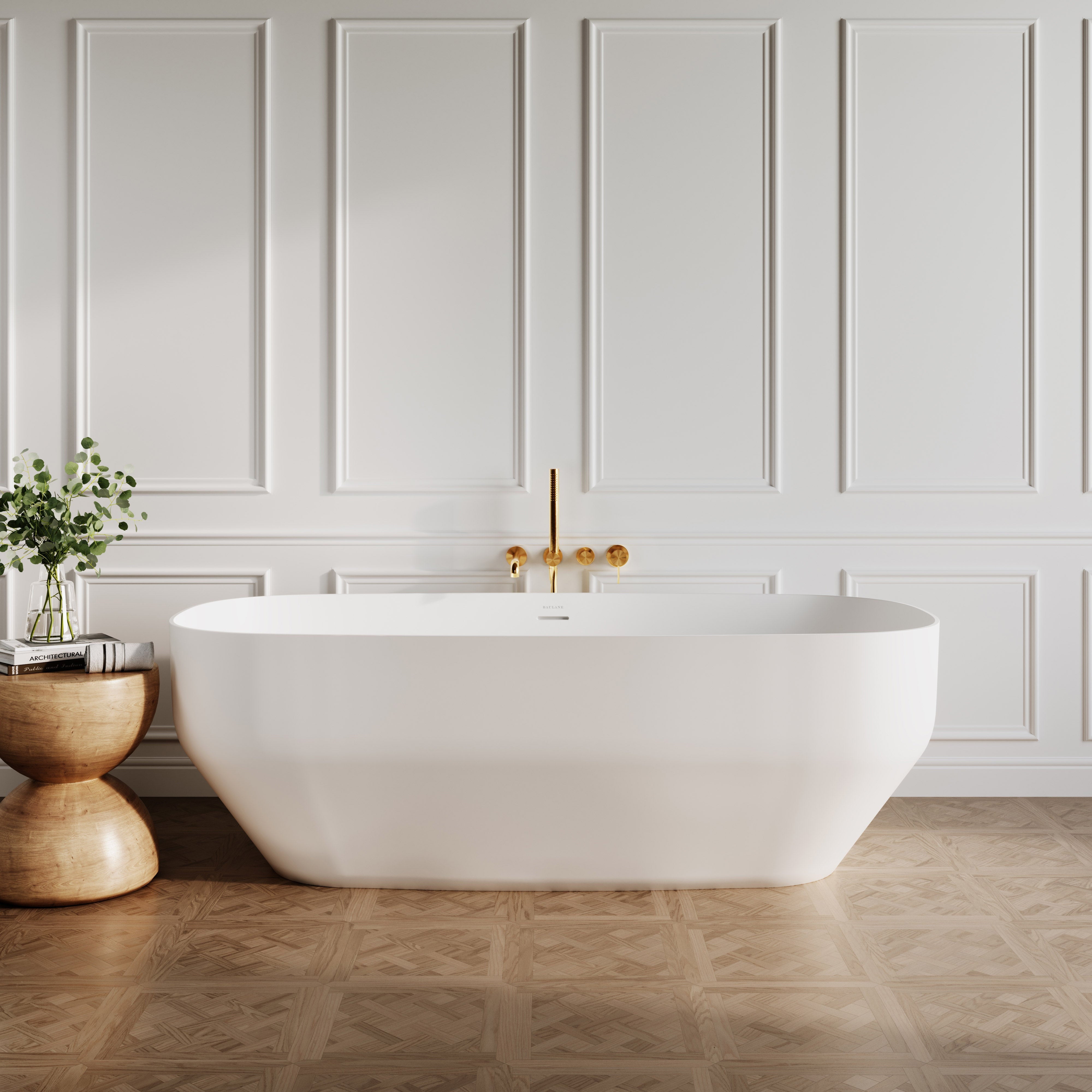 Luxury Freestanding Stone Resin Bath 1700mm