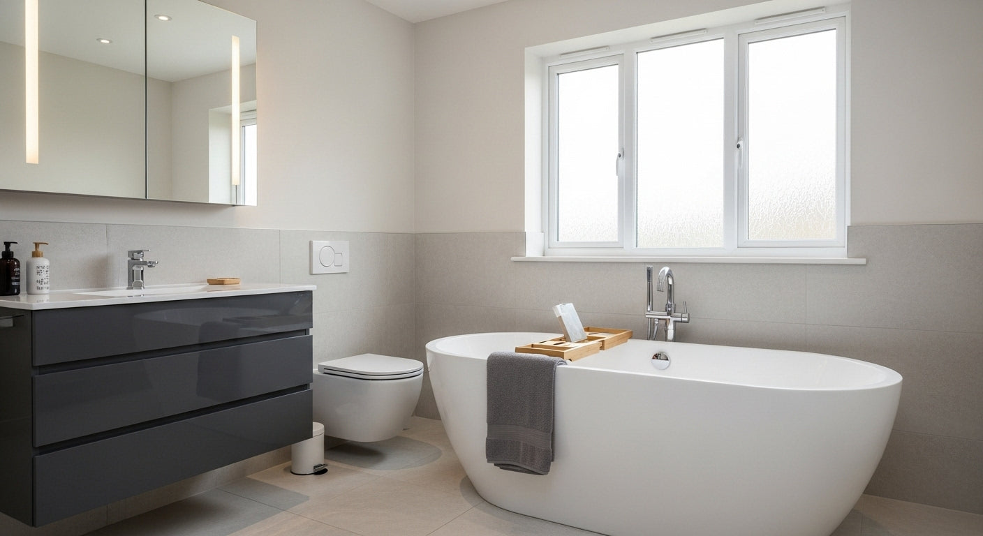 Stylish Bathroom Suite with Freestanding Bath