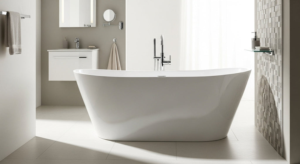 Short Freestanding Bath
