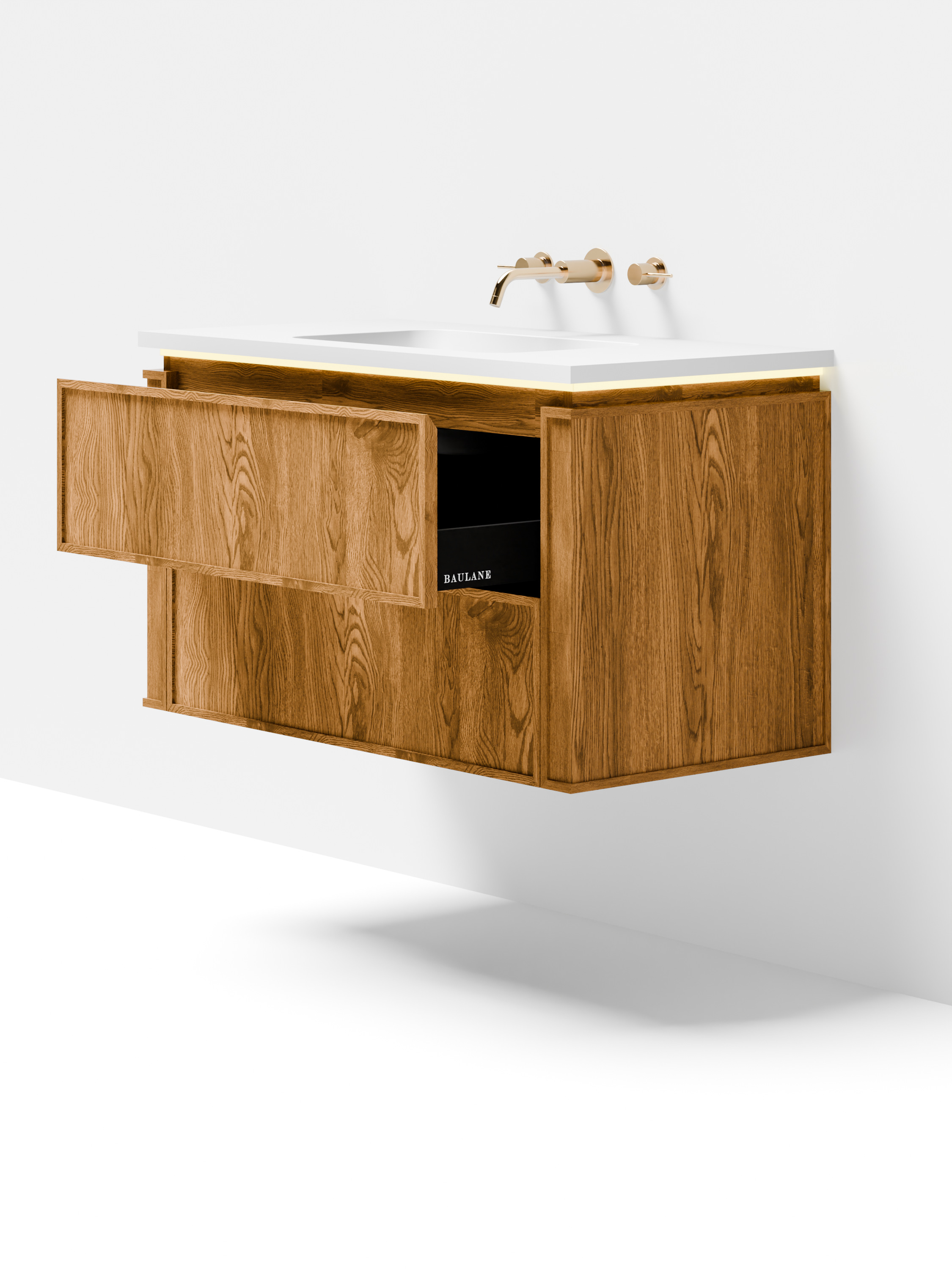 Linea Series Wall Hung Vanity Unit-3