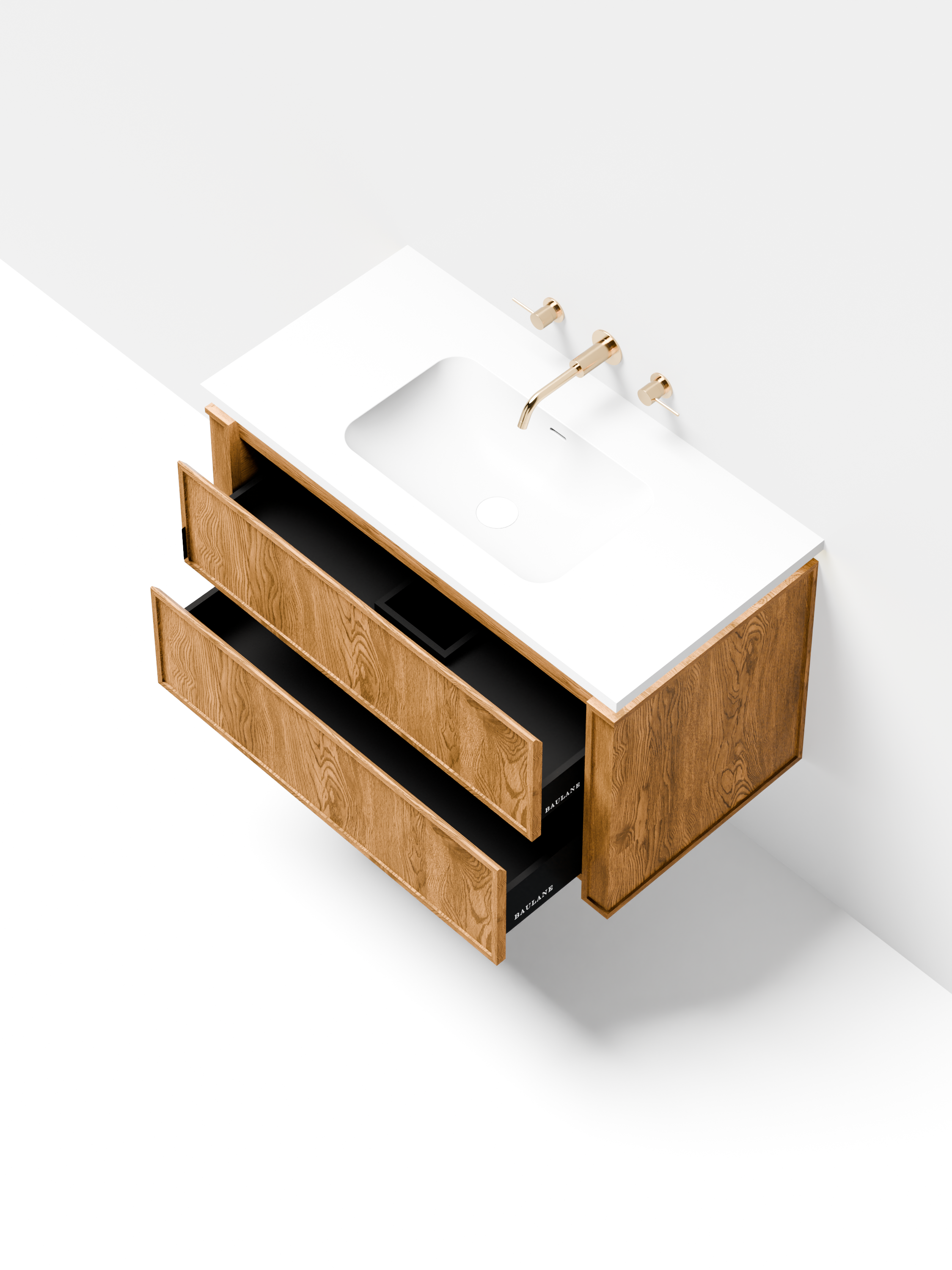 Linea Series Wall Hung Vanity Unit-5