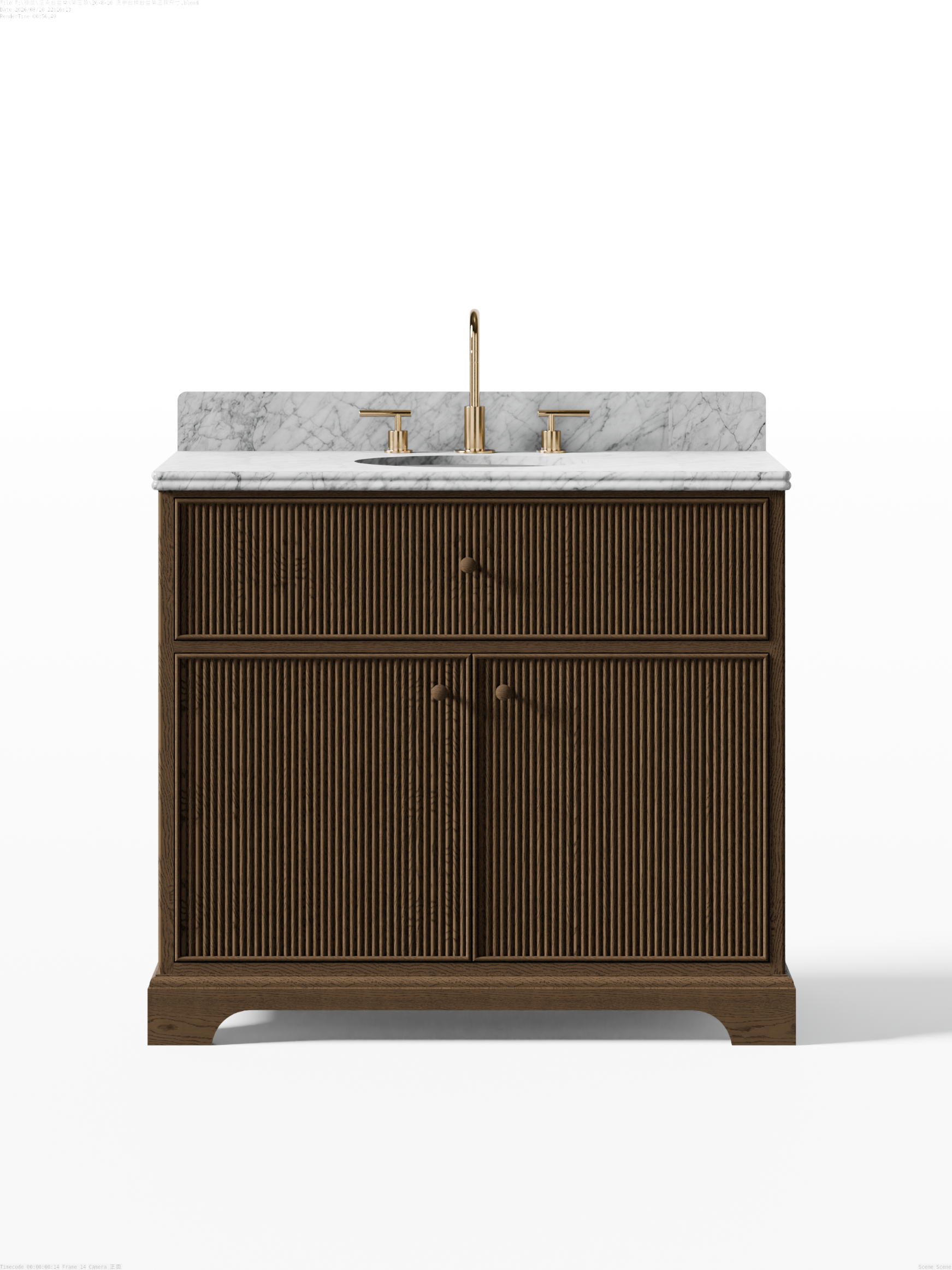 Mulsanne Series Freestanding Vanity Unit