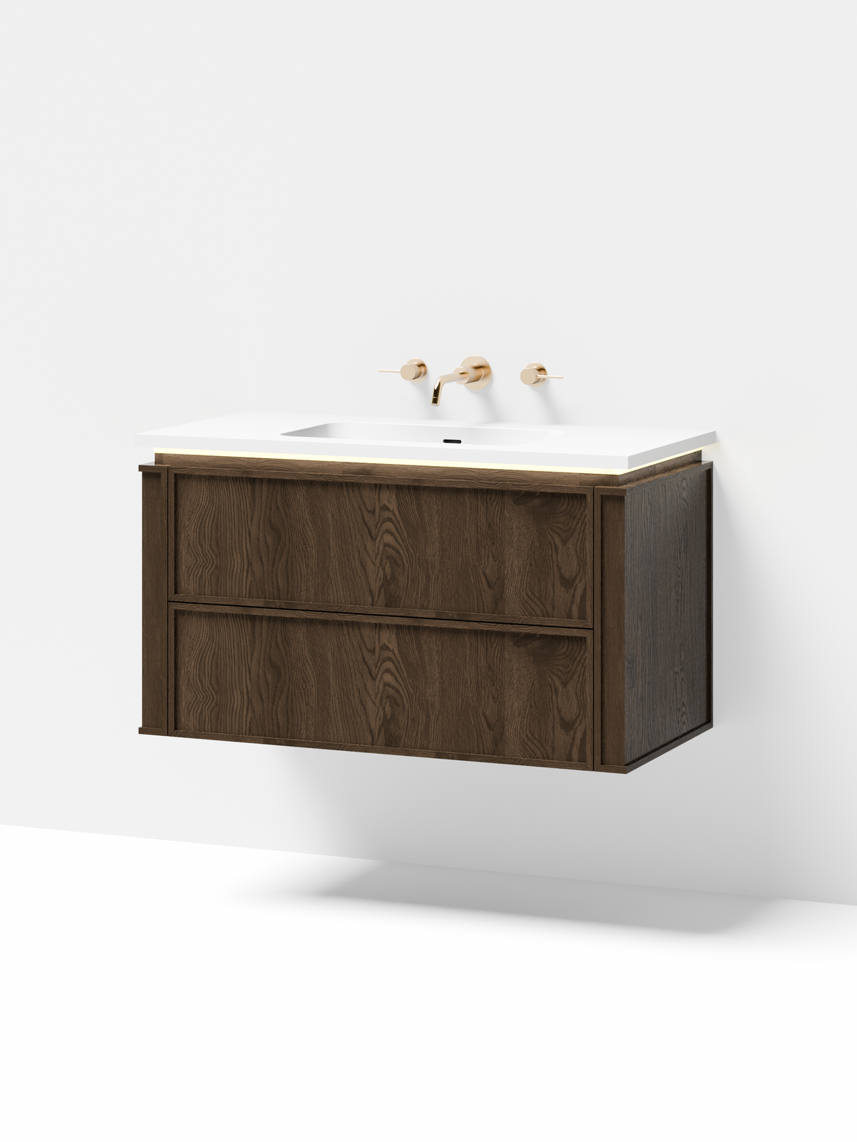 Linea Series Wall Hung Vanity Unit-12