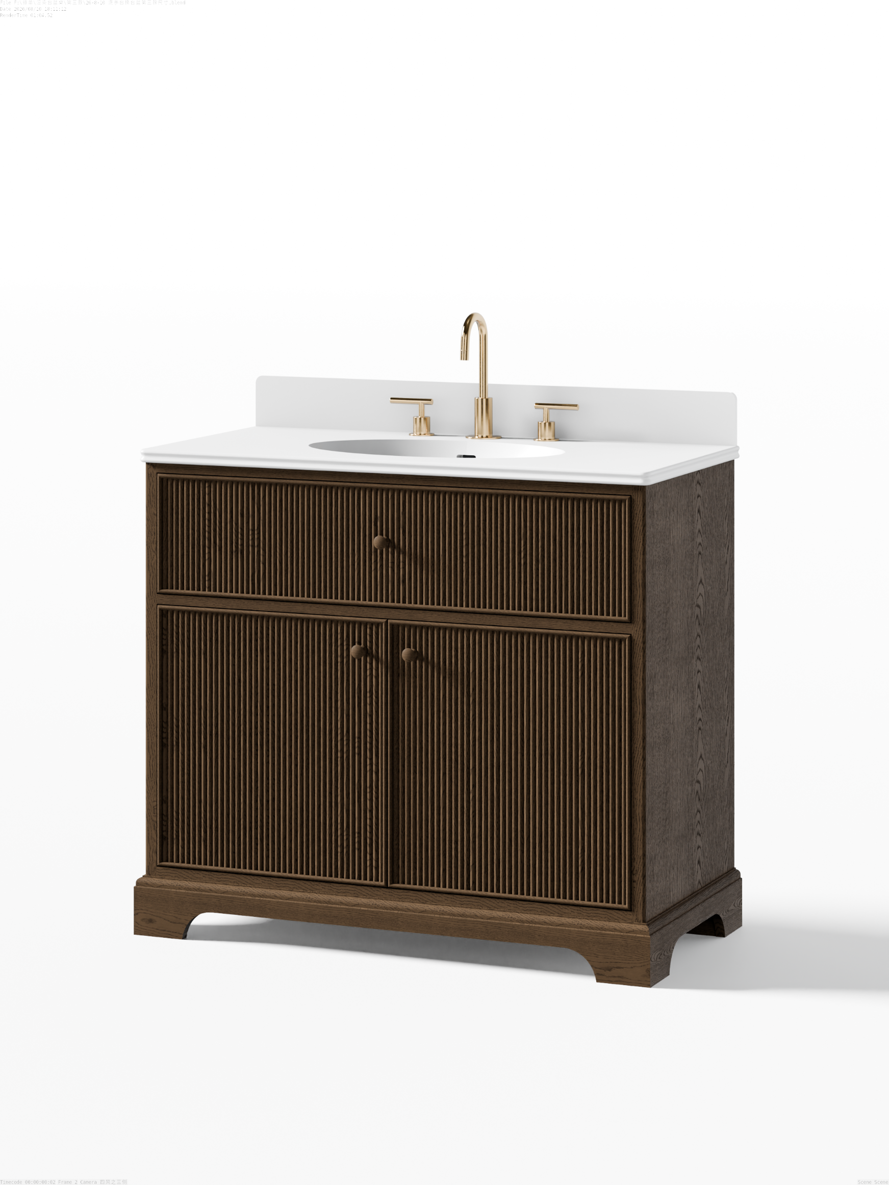 Mulsanne Series Freestanding Vanity Unit