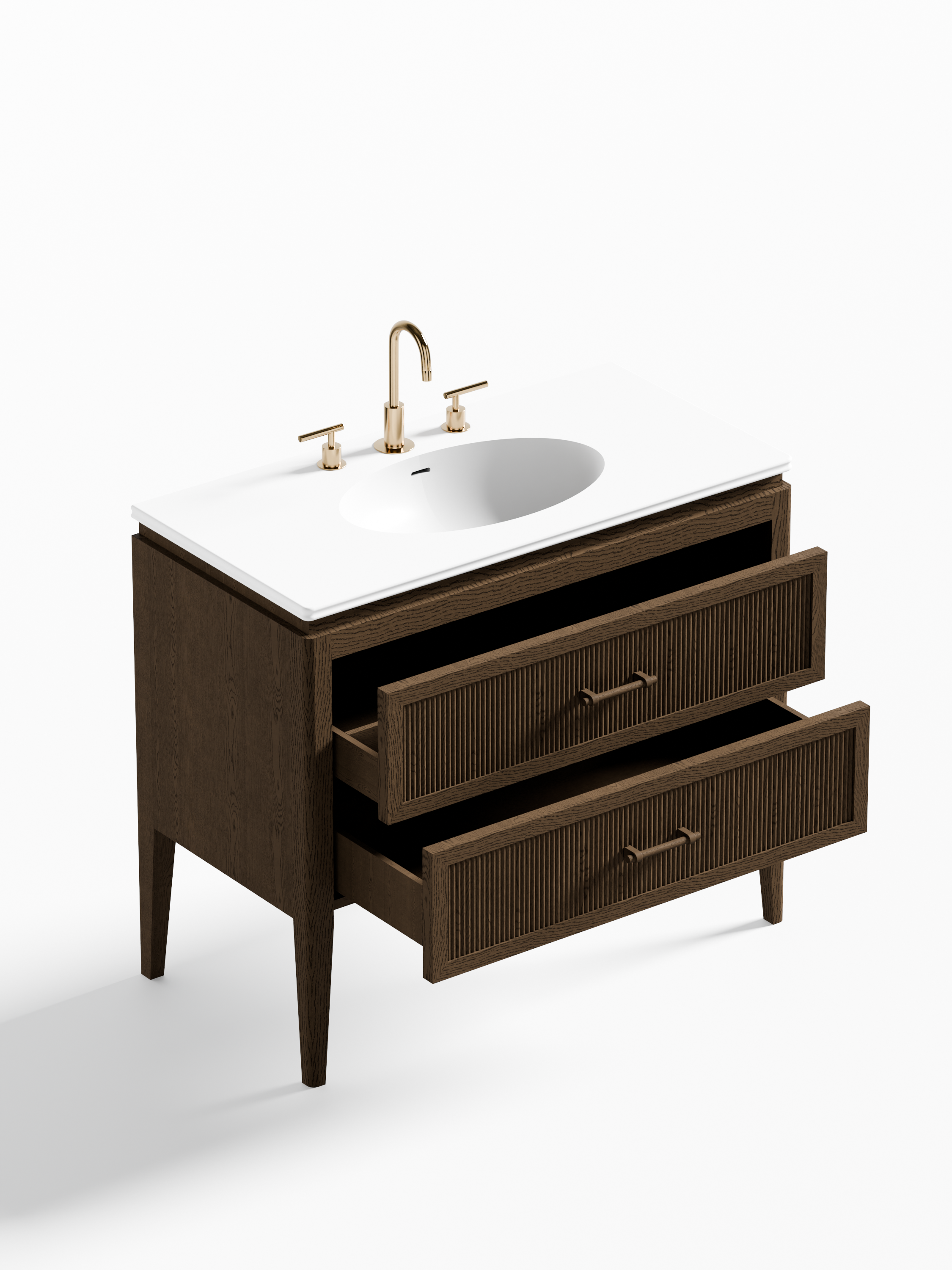 Sloane Series Freestanding Vanity Unit