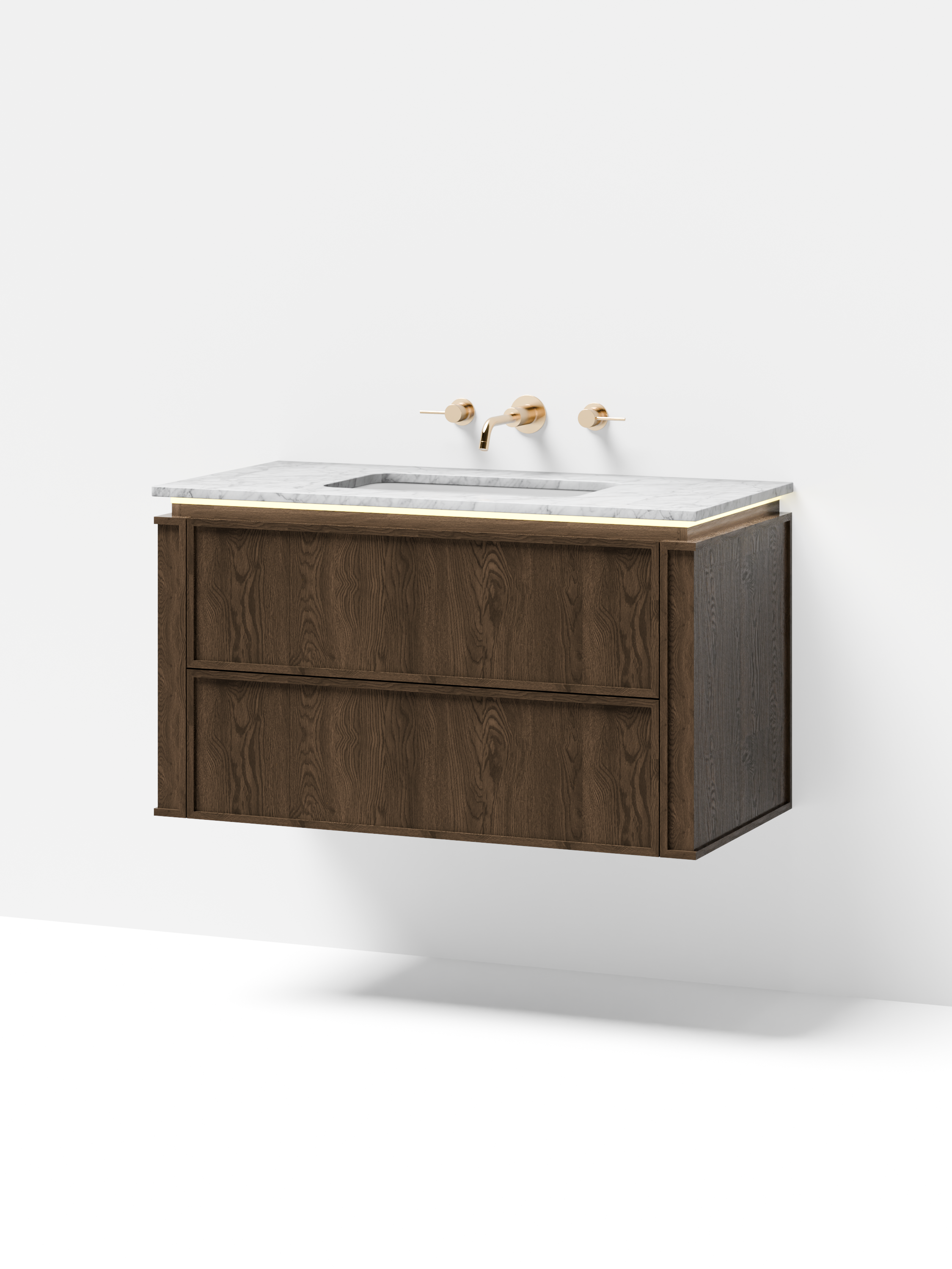 Linea Series Wall Hung Vanity Unit-29
