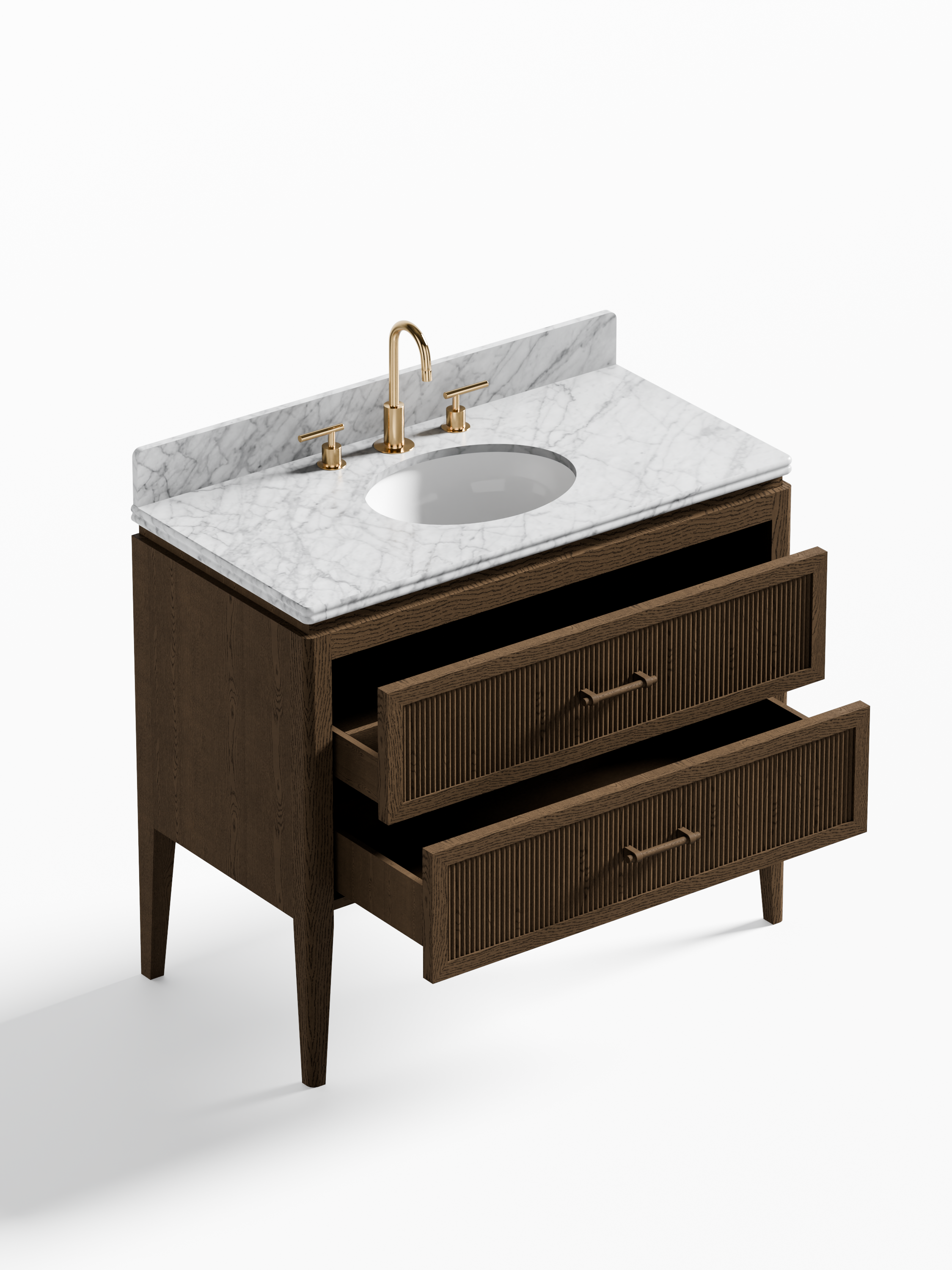 Sloane Series Freestanding Vanity Unit
