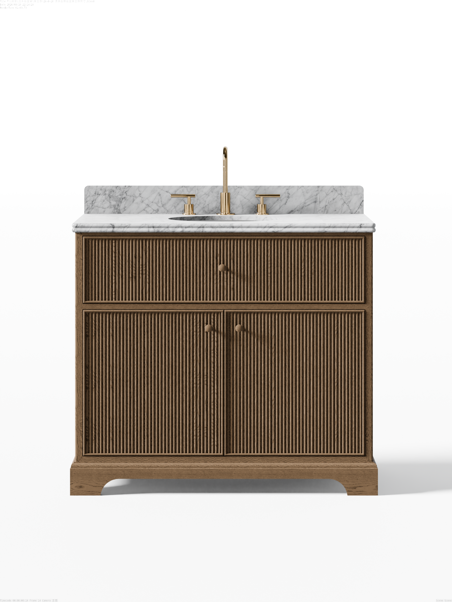 Mulsanne Series Freestanding Vanity Unit