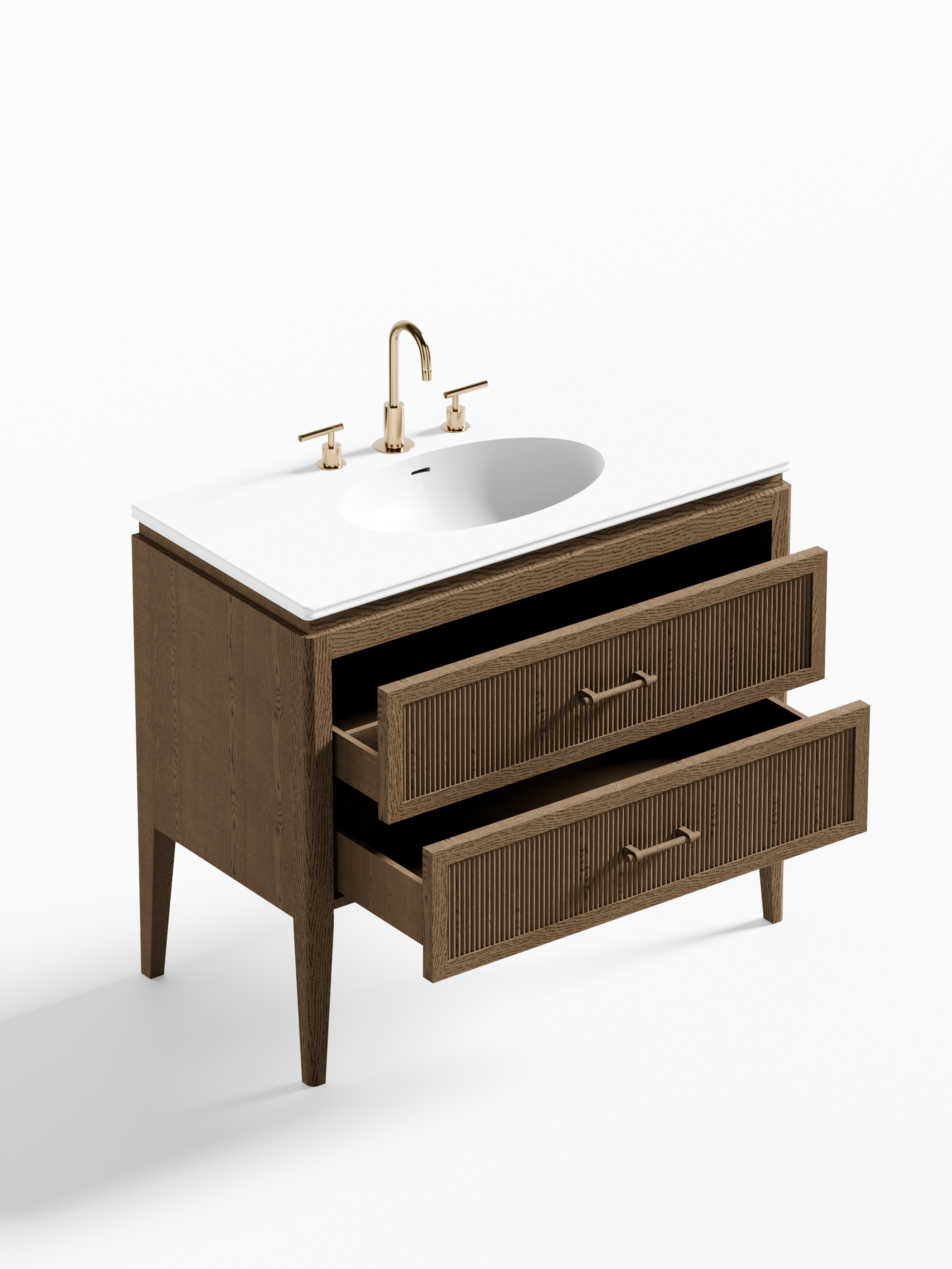 Sloane Series Freestanding Vanity Unit