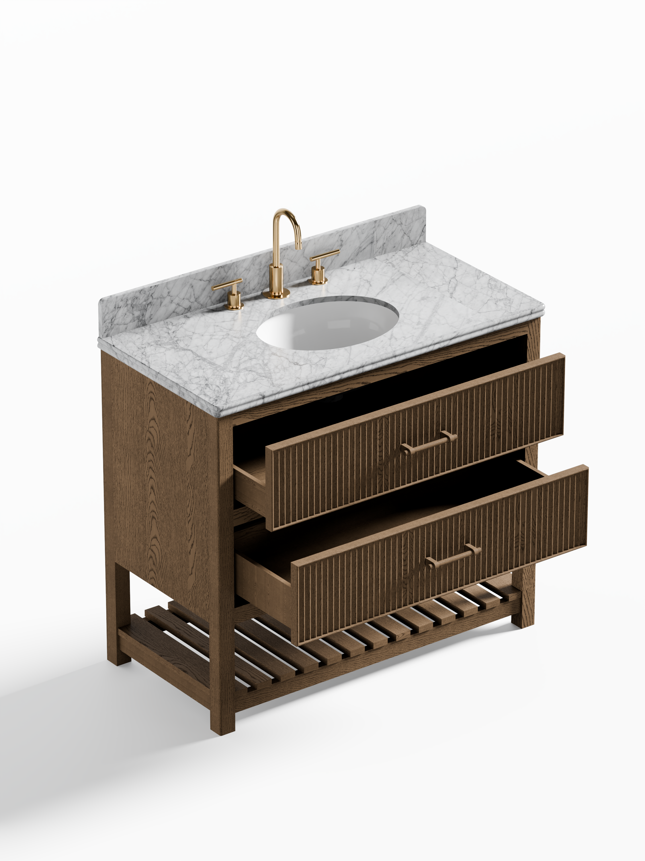 Aston Series Freestanding Vanity Unit