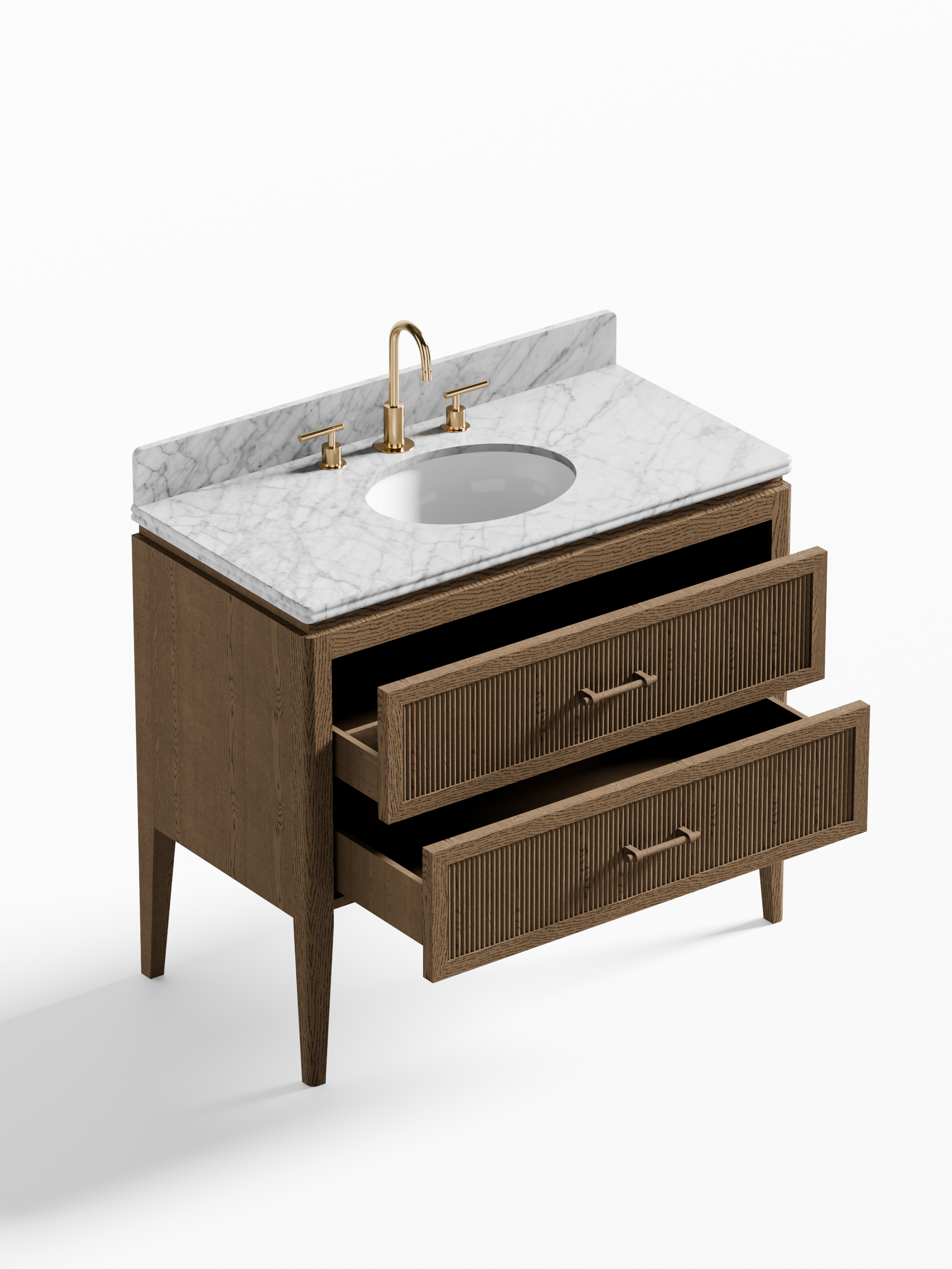 Sloane Series Freestanding Vanity Unit