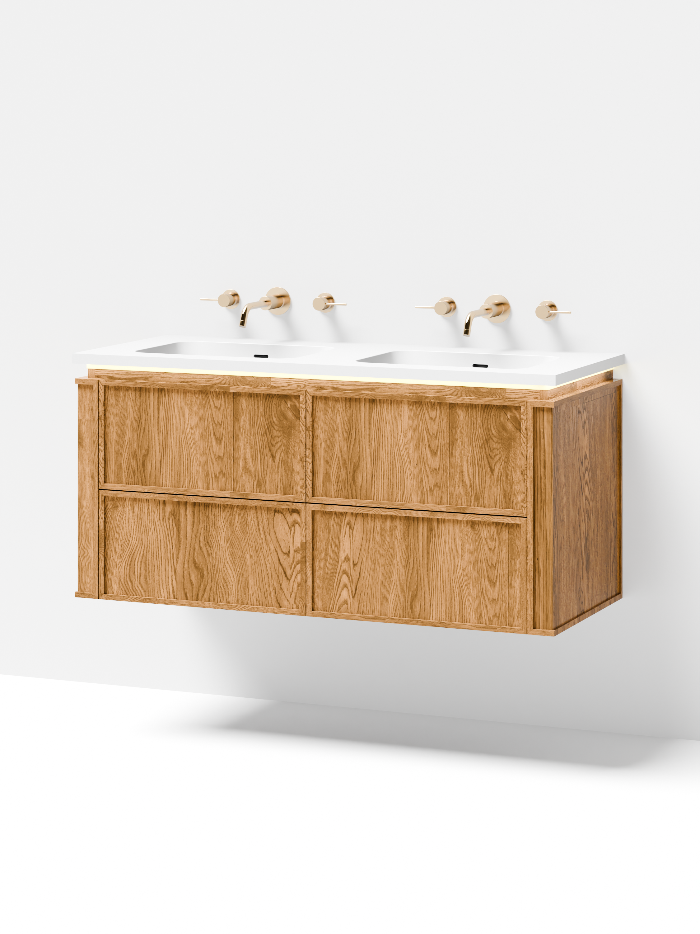 Linea Series Wall Hung Vanity Unit-18