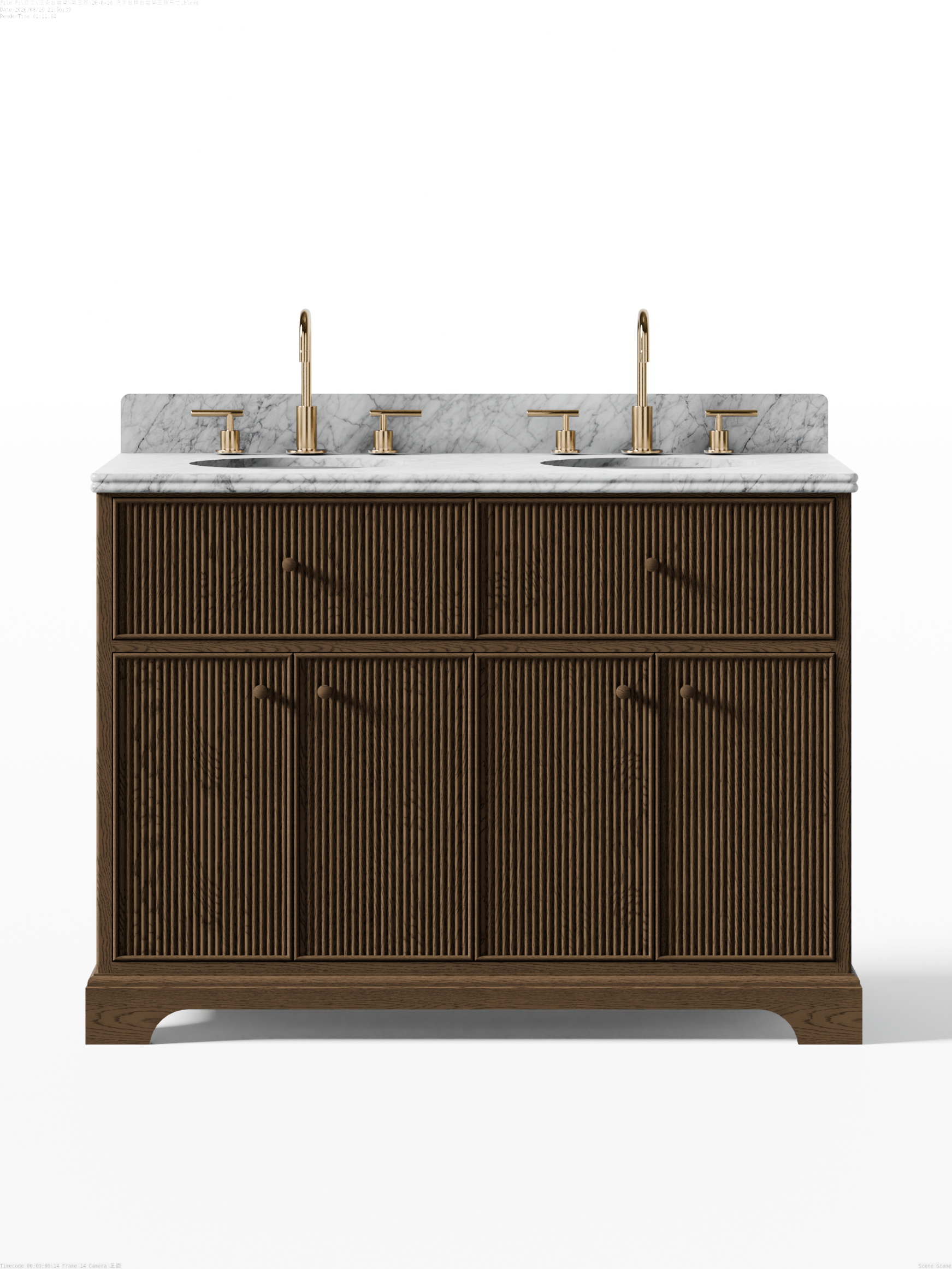 Mulsanne Series Freestanding Vanity Unit
