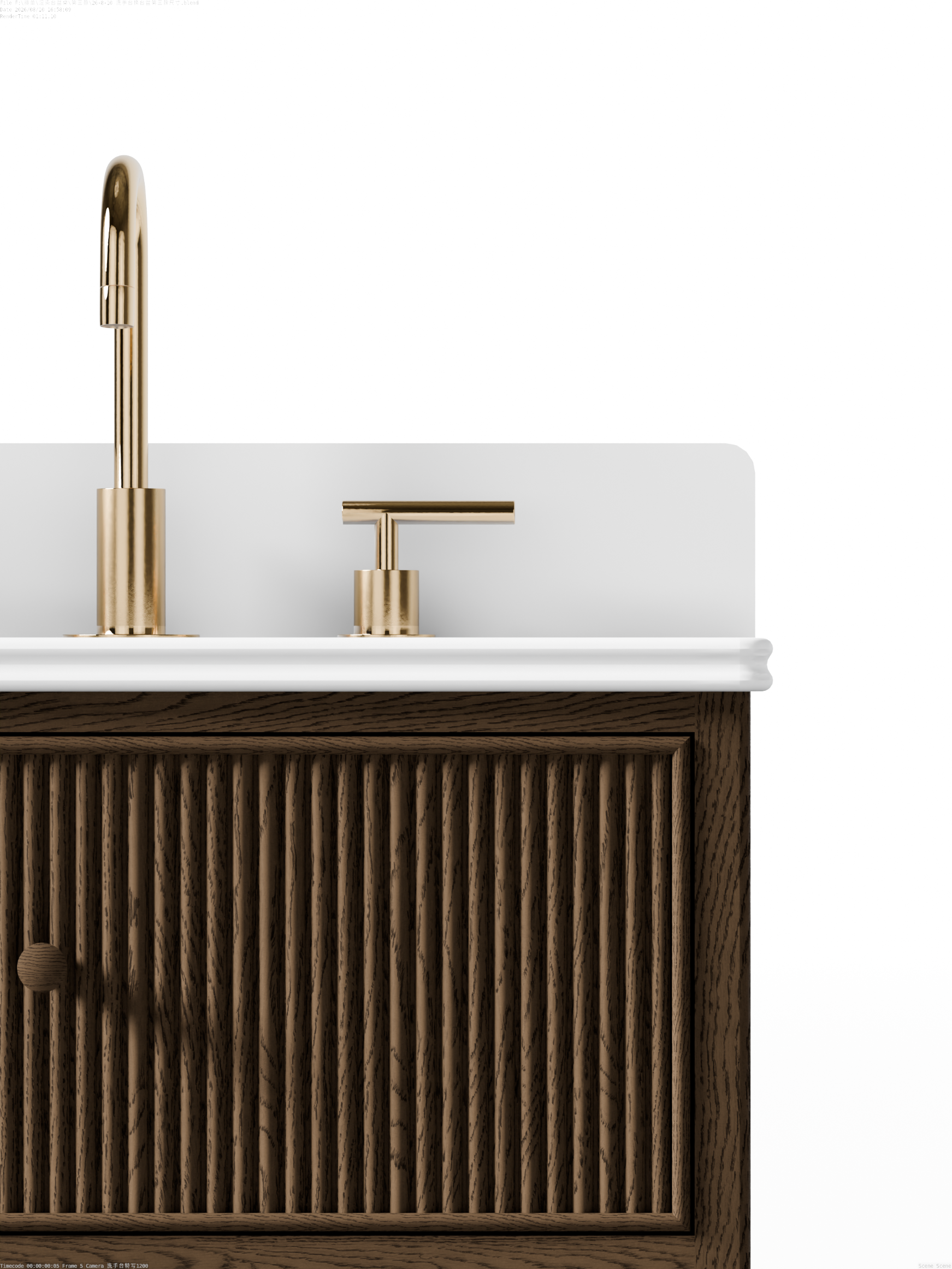 Mulsanne Series Freestanding Vanity Unit