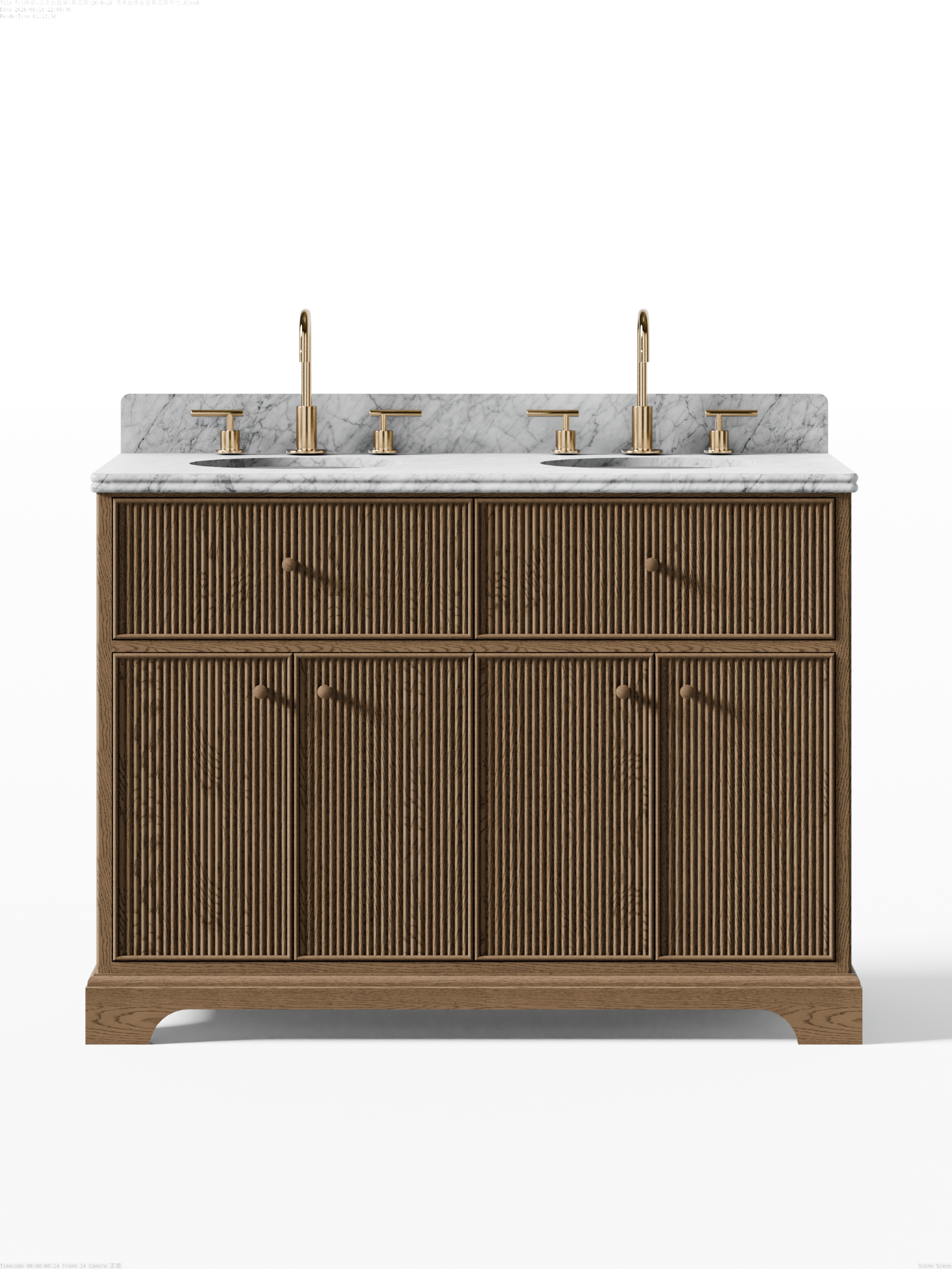 Mulsanne Series Freestanding Vanity Unit