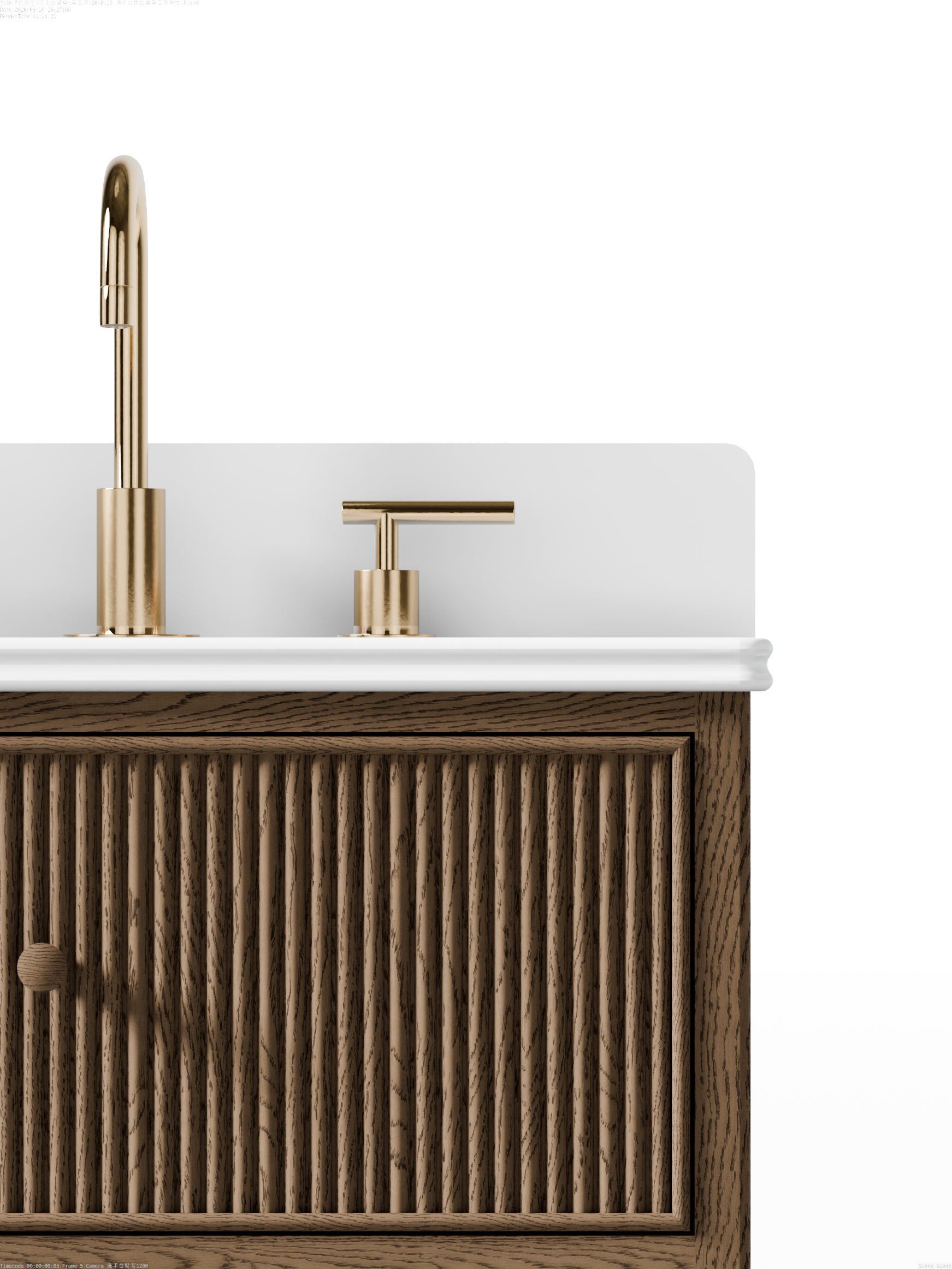 Mulsanne Series Freestanding Vanity Unit