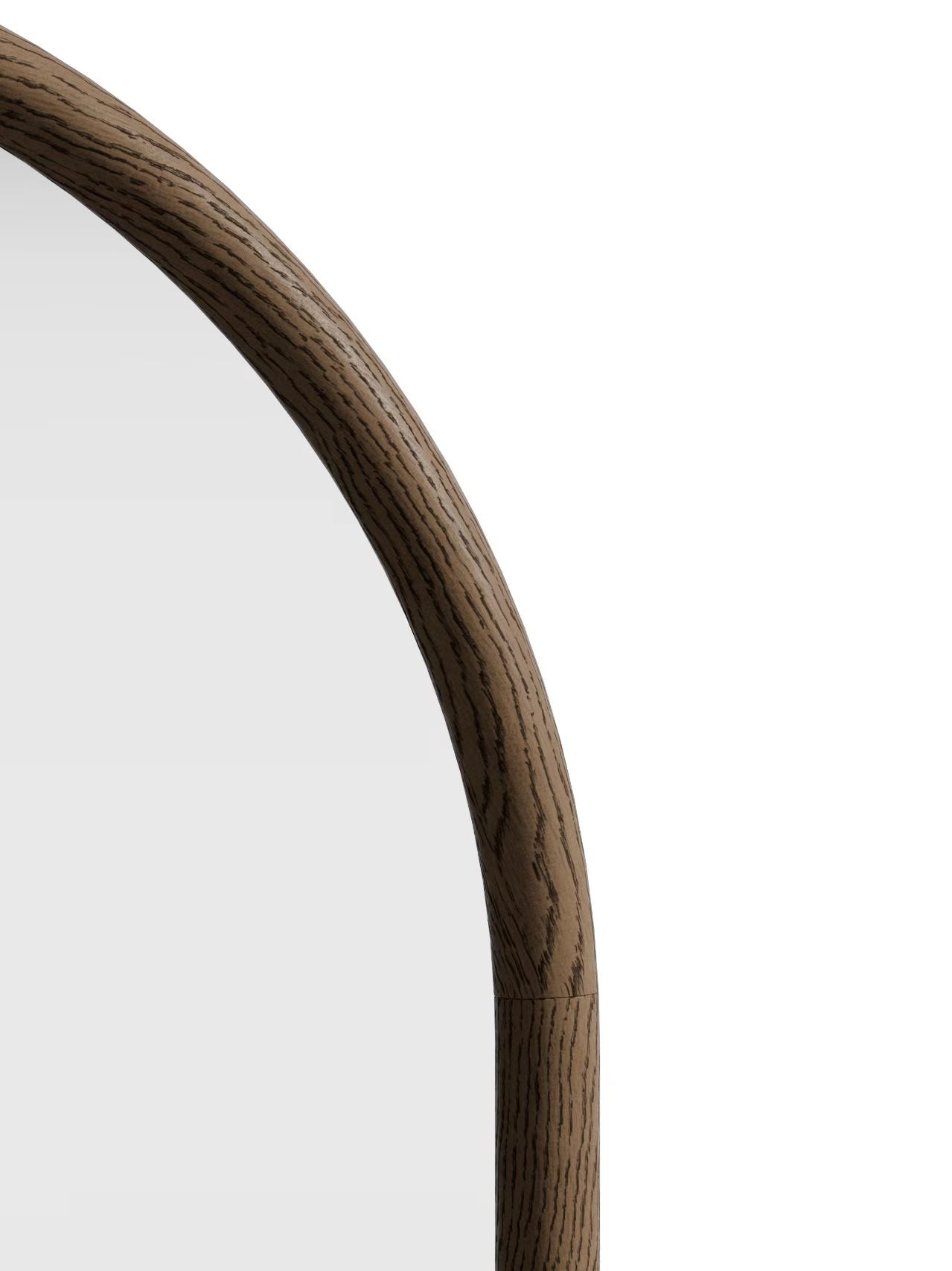 Bordeaux Series 2 Wooden Frame Oval Pill Mirror-4