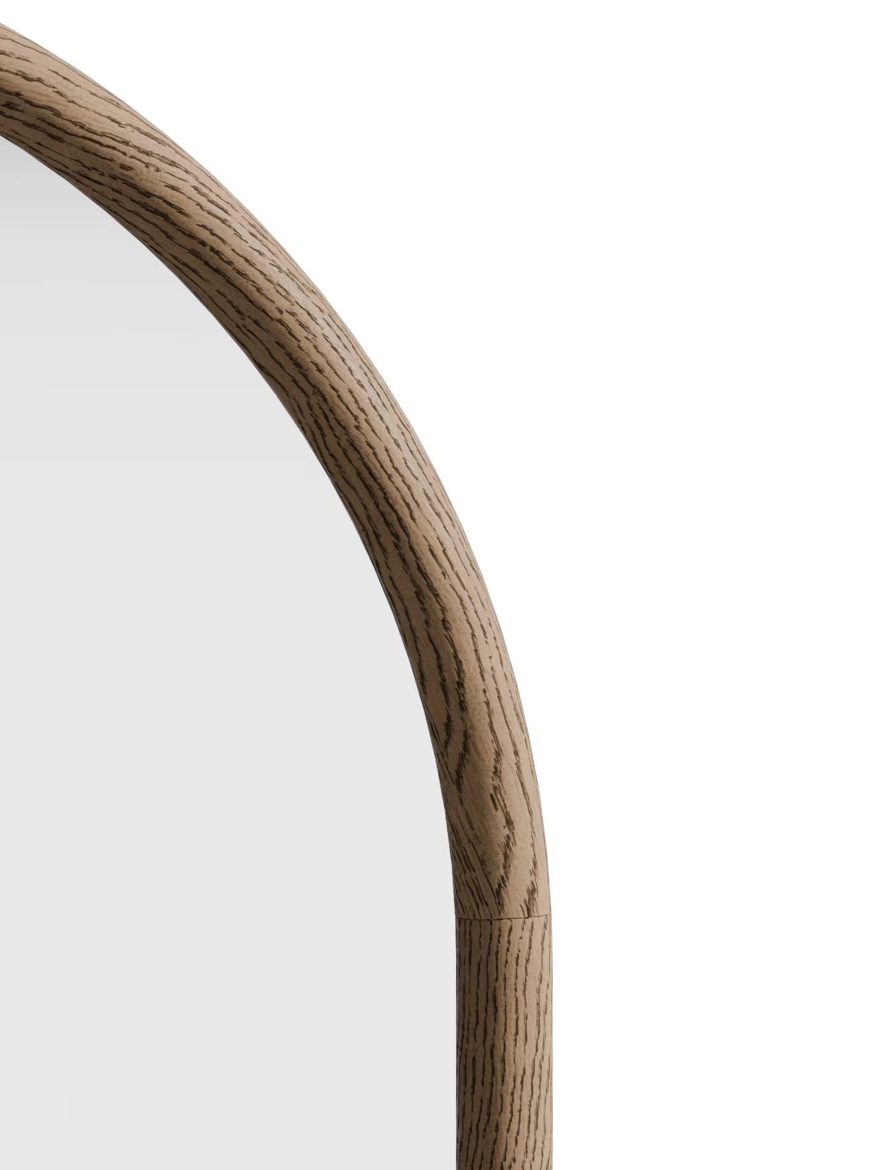 Bordeaux Series 2 Wooden Frame Oval Pill Mirror-4
