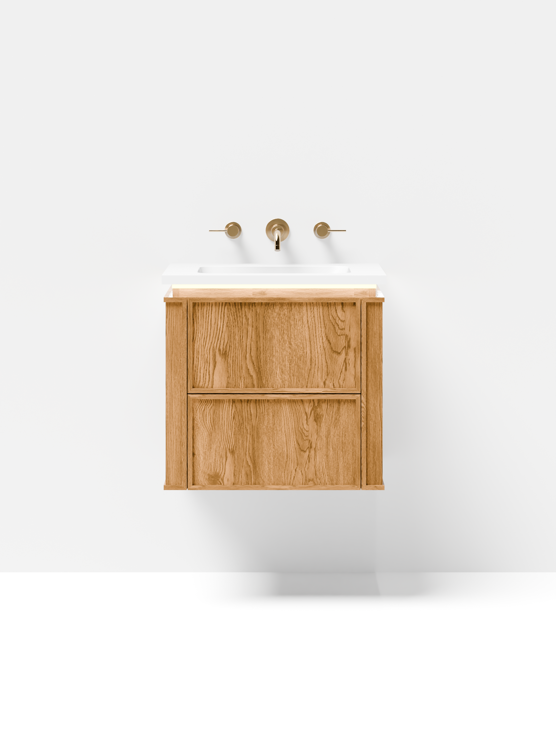 Linea Series Wall Hung Vanity Unit