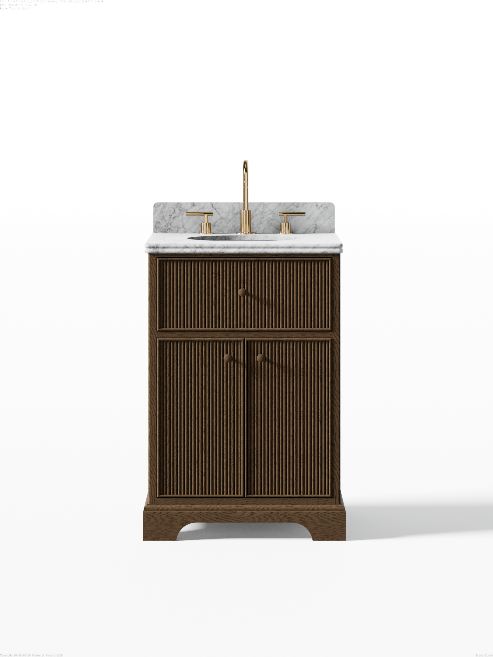 Mulsanne Series Freestanding Vanity Unit