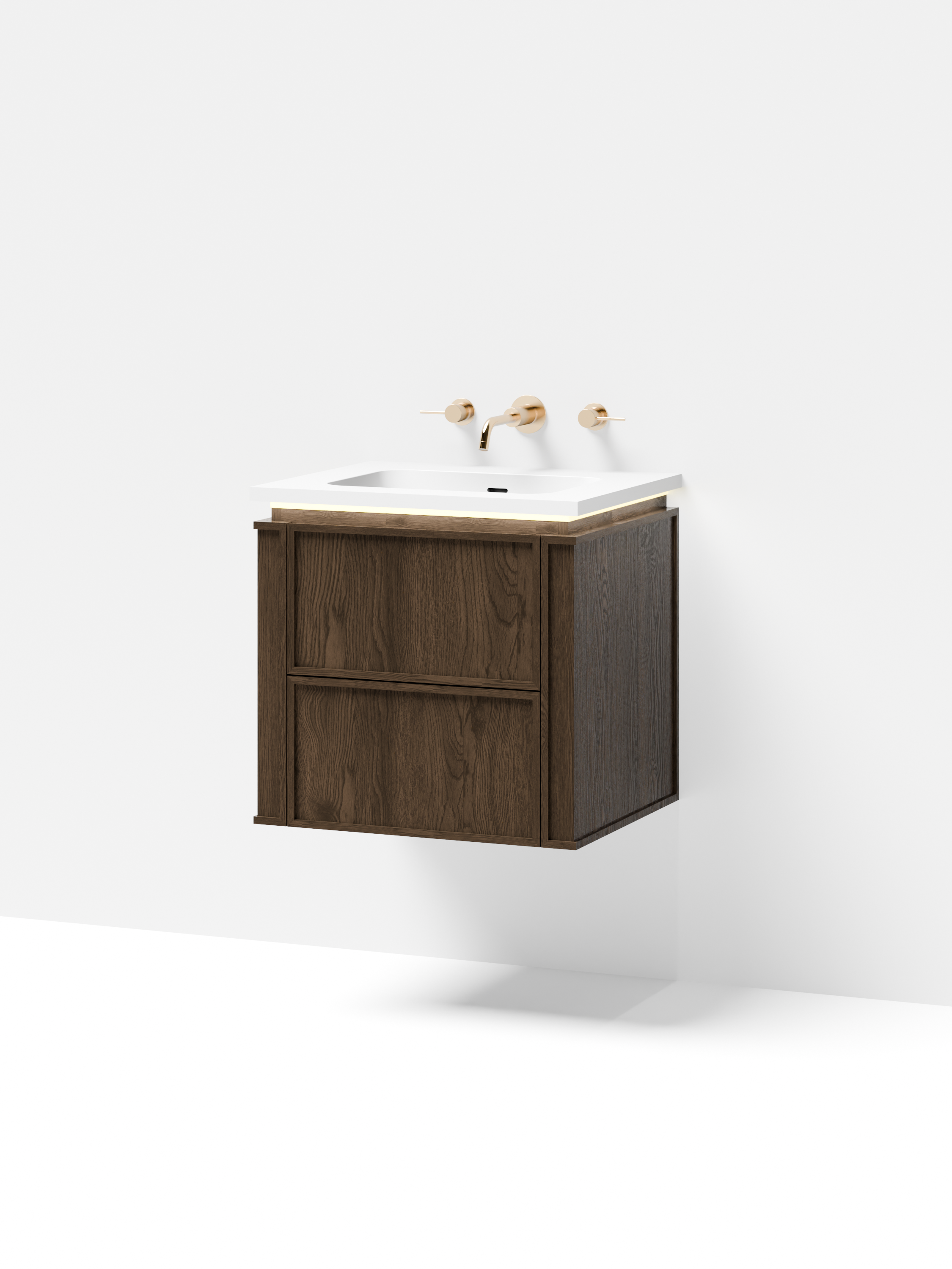Linea Series Wall Hung Vanity Unit-2