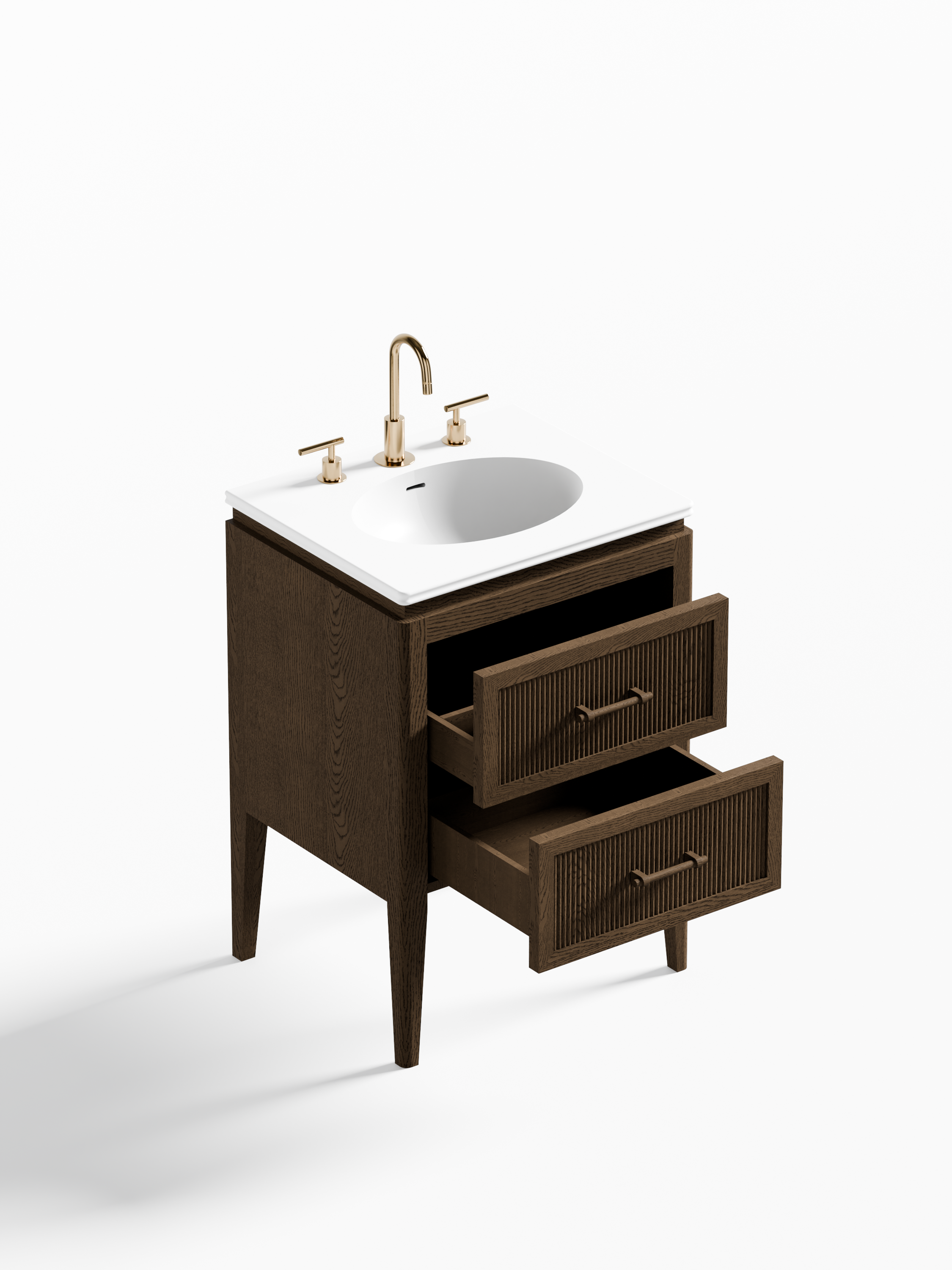 Sloane Series Freestanding Vanity Unit