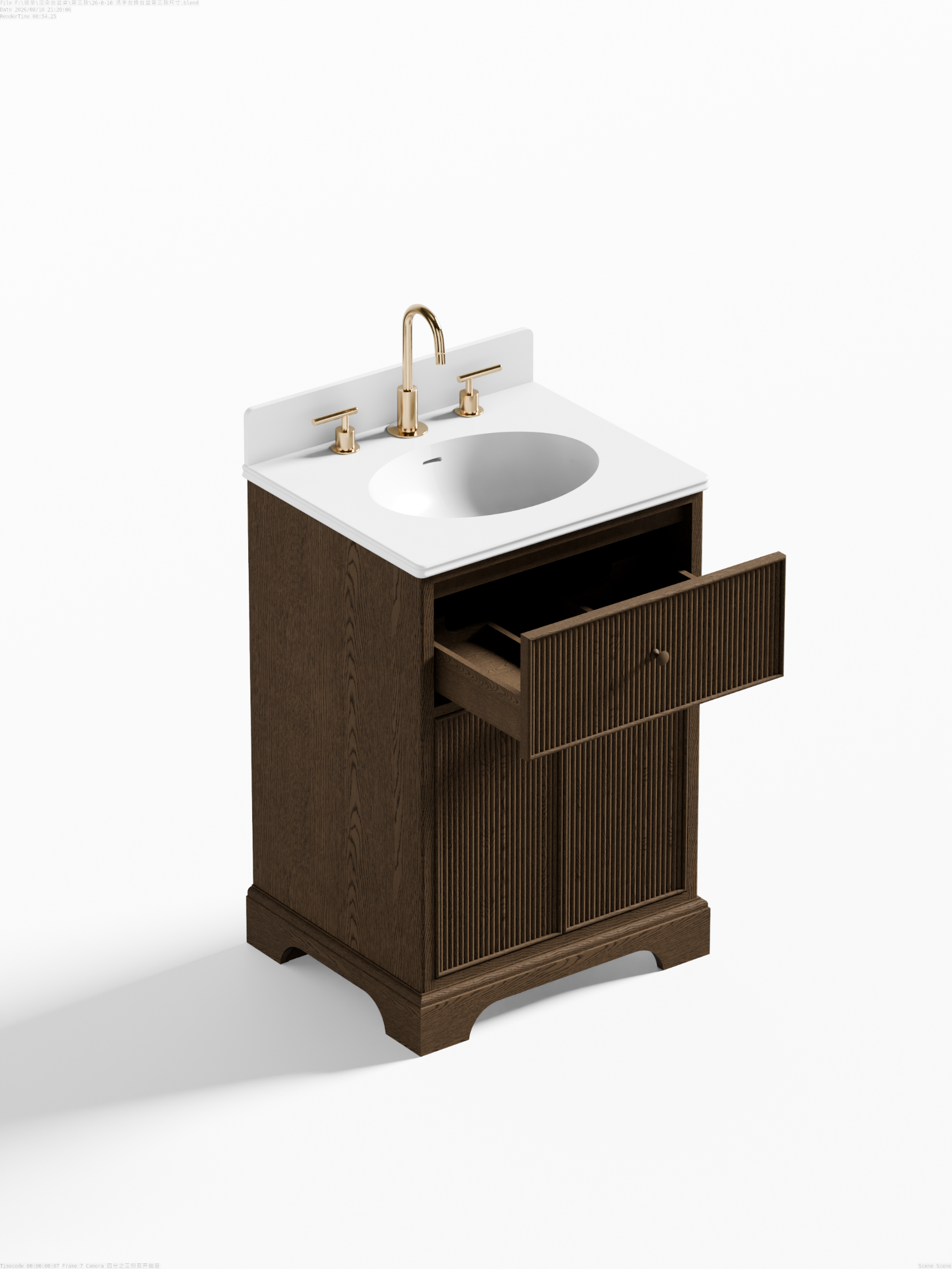 Mulsanne Series Freestanding Vanity Unit