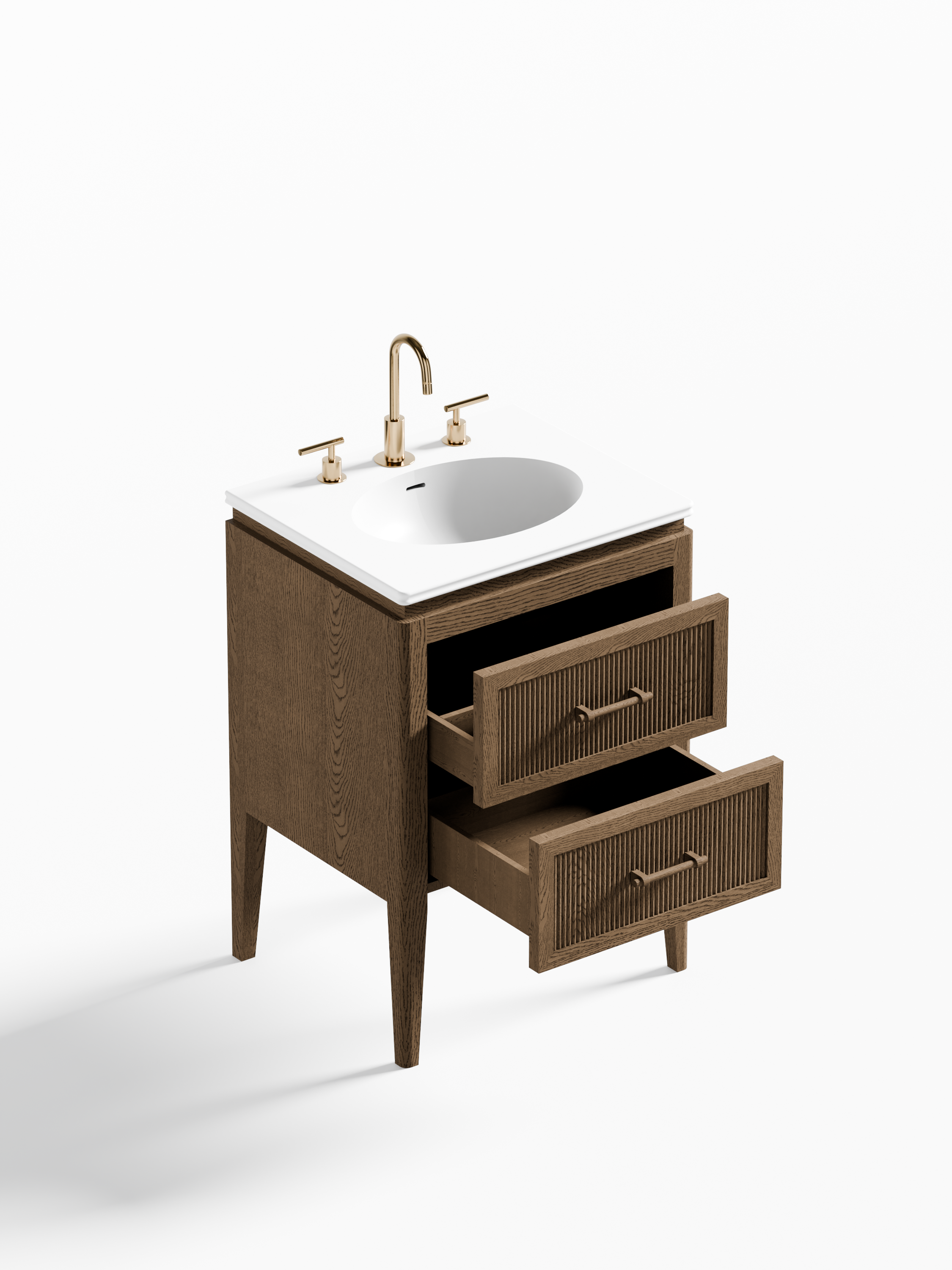 Sloane Series Freestanding Vanity Unit