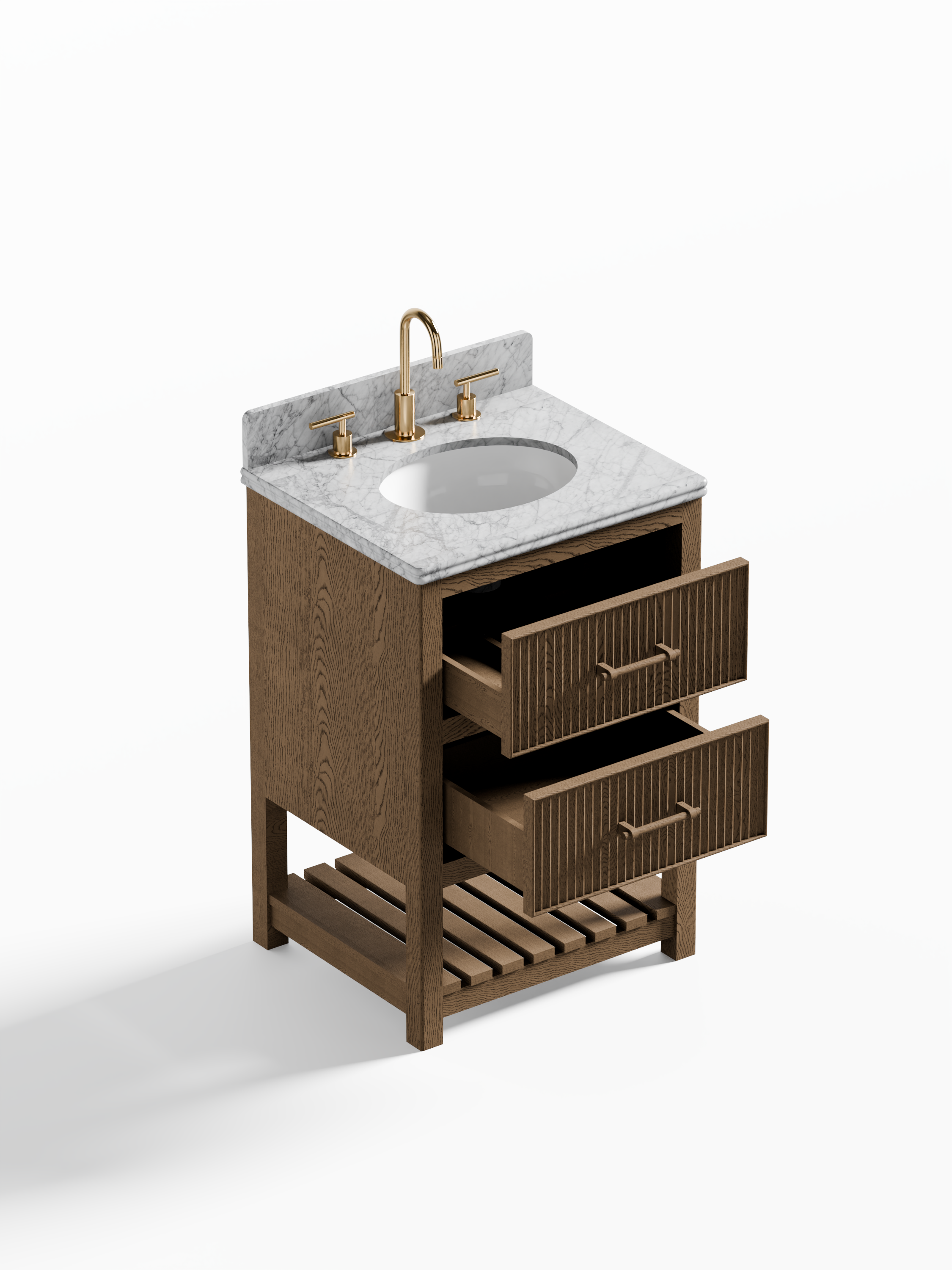 Aston Series Freestanding Vanity Unit
