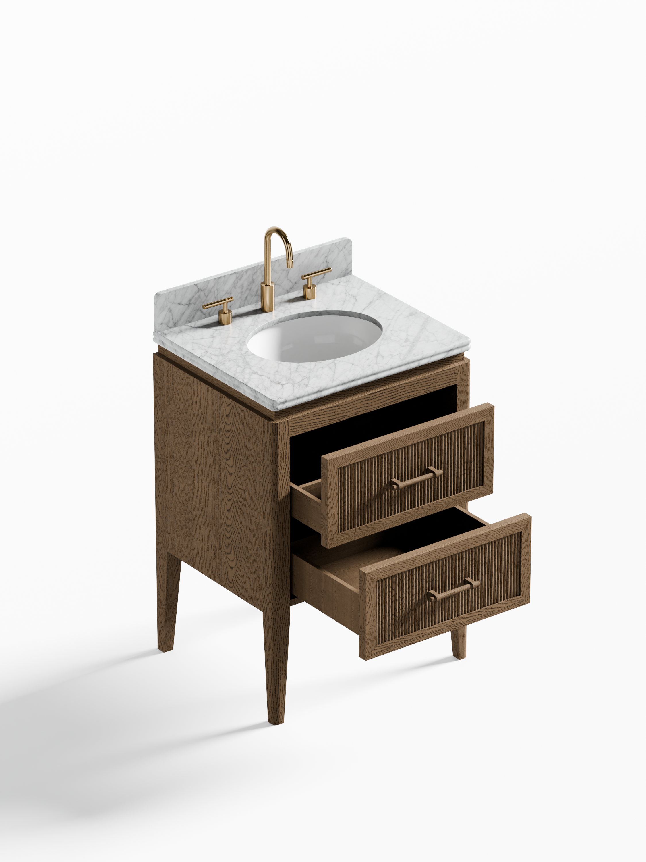 Sloane Series Freestanding Vanity Unit