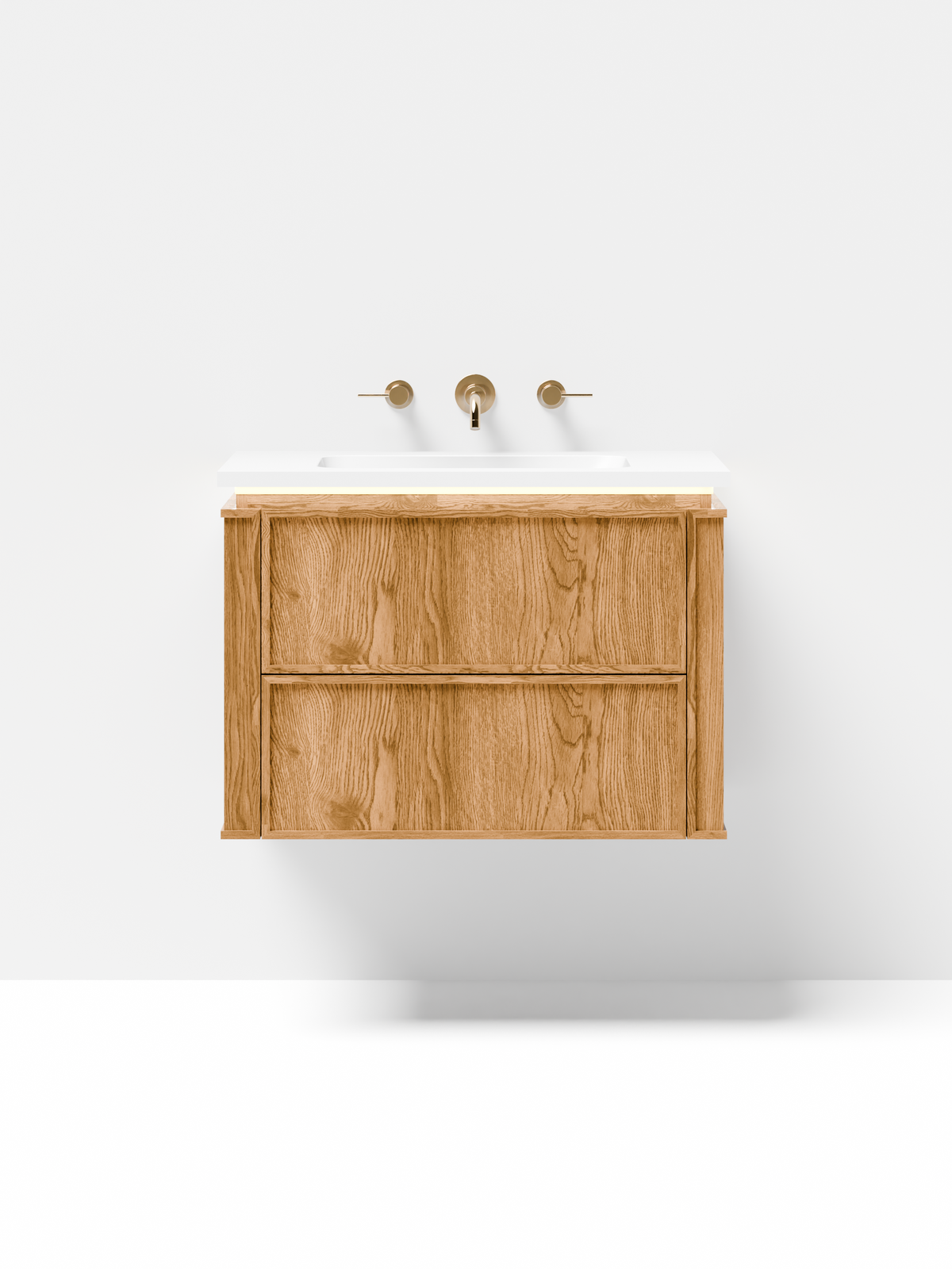 Linea Series Wall Hung Vanity Unit-12