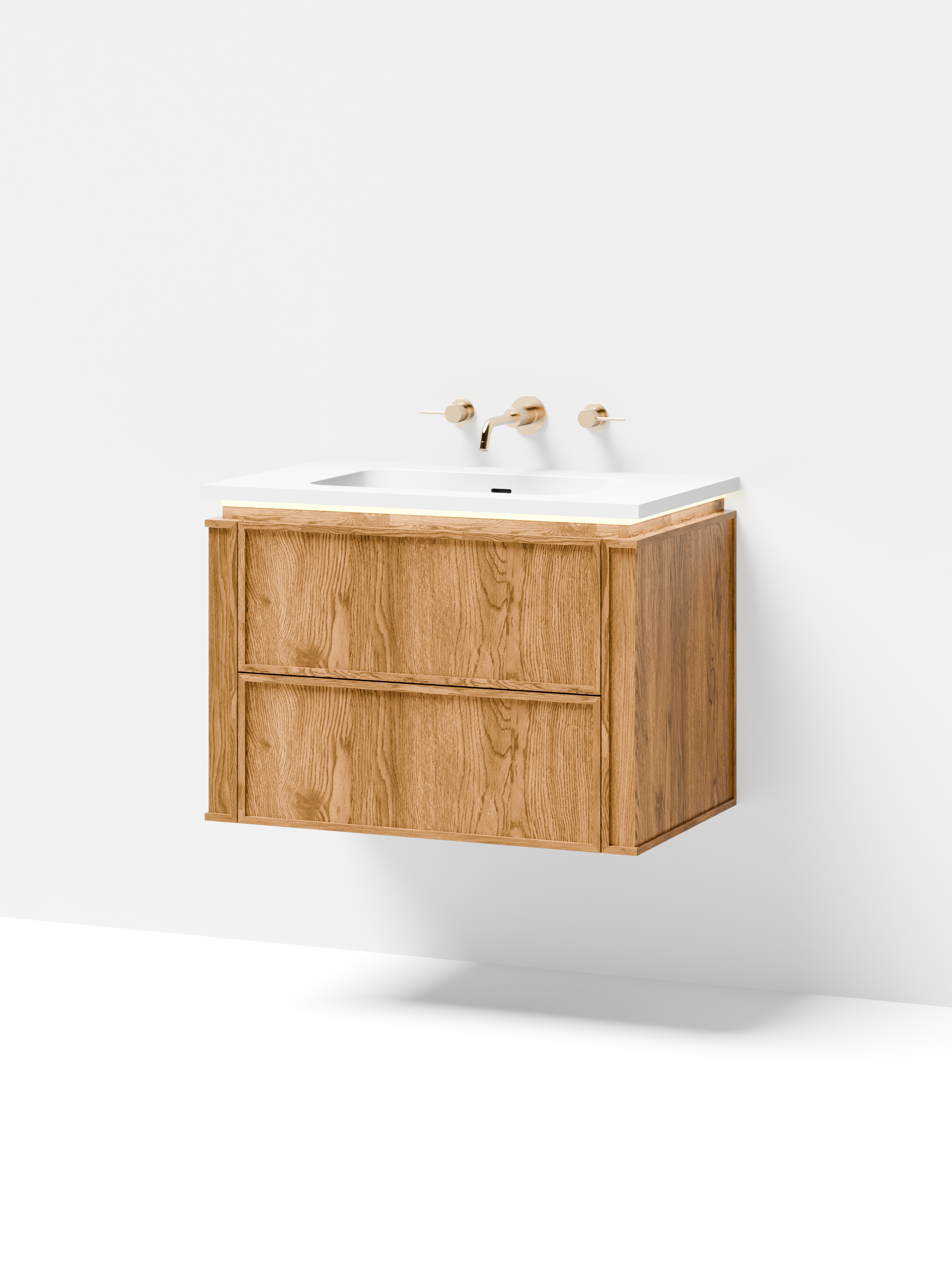 Linea Series Wall Hung Vanity Unit-13