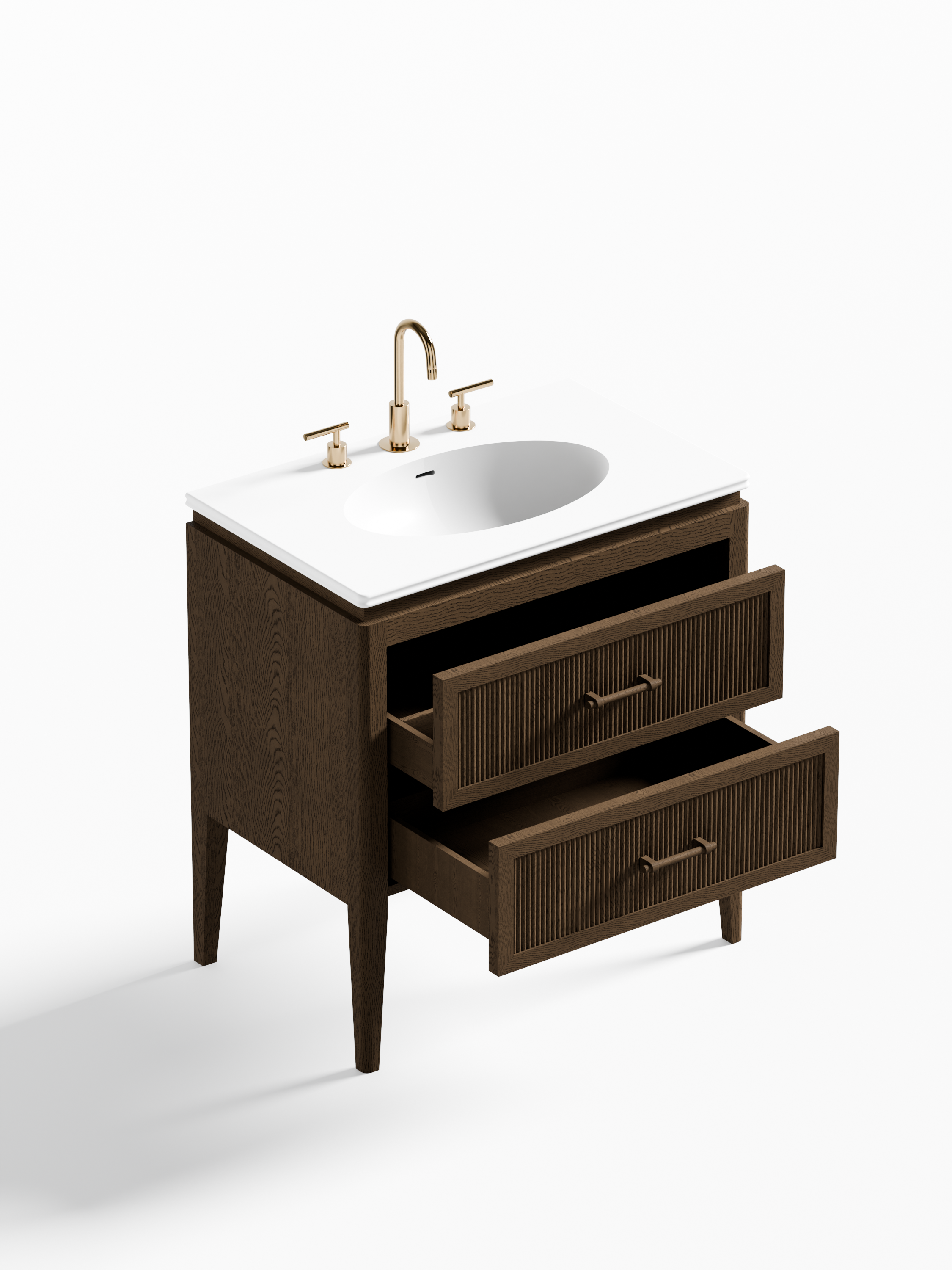Sloane Series Freestanding Vanity Unit