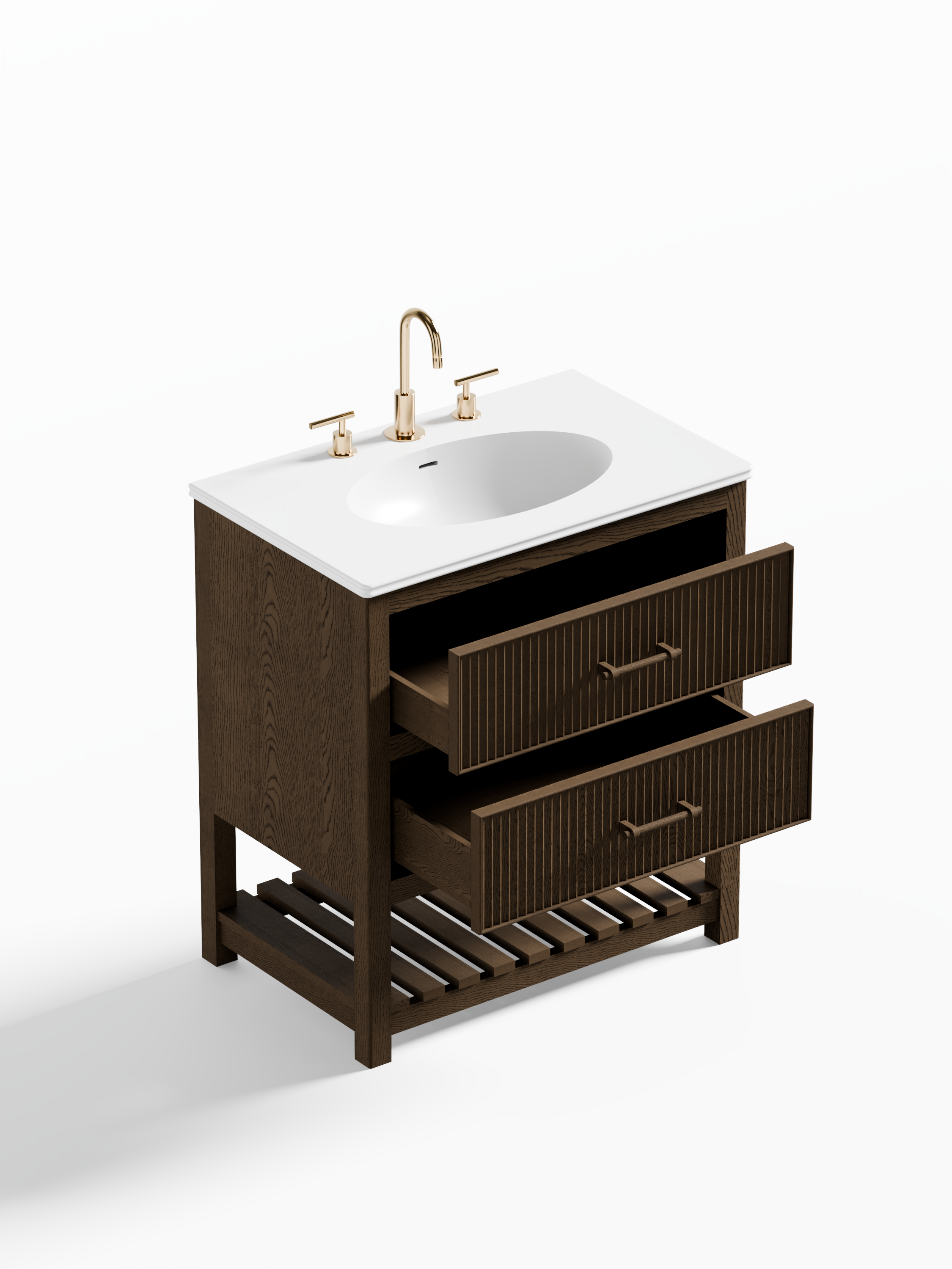 Aston Series Freestanding Vanity Unit