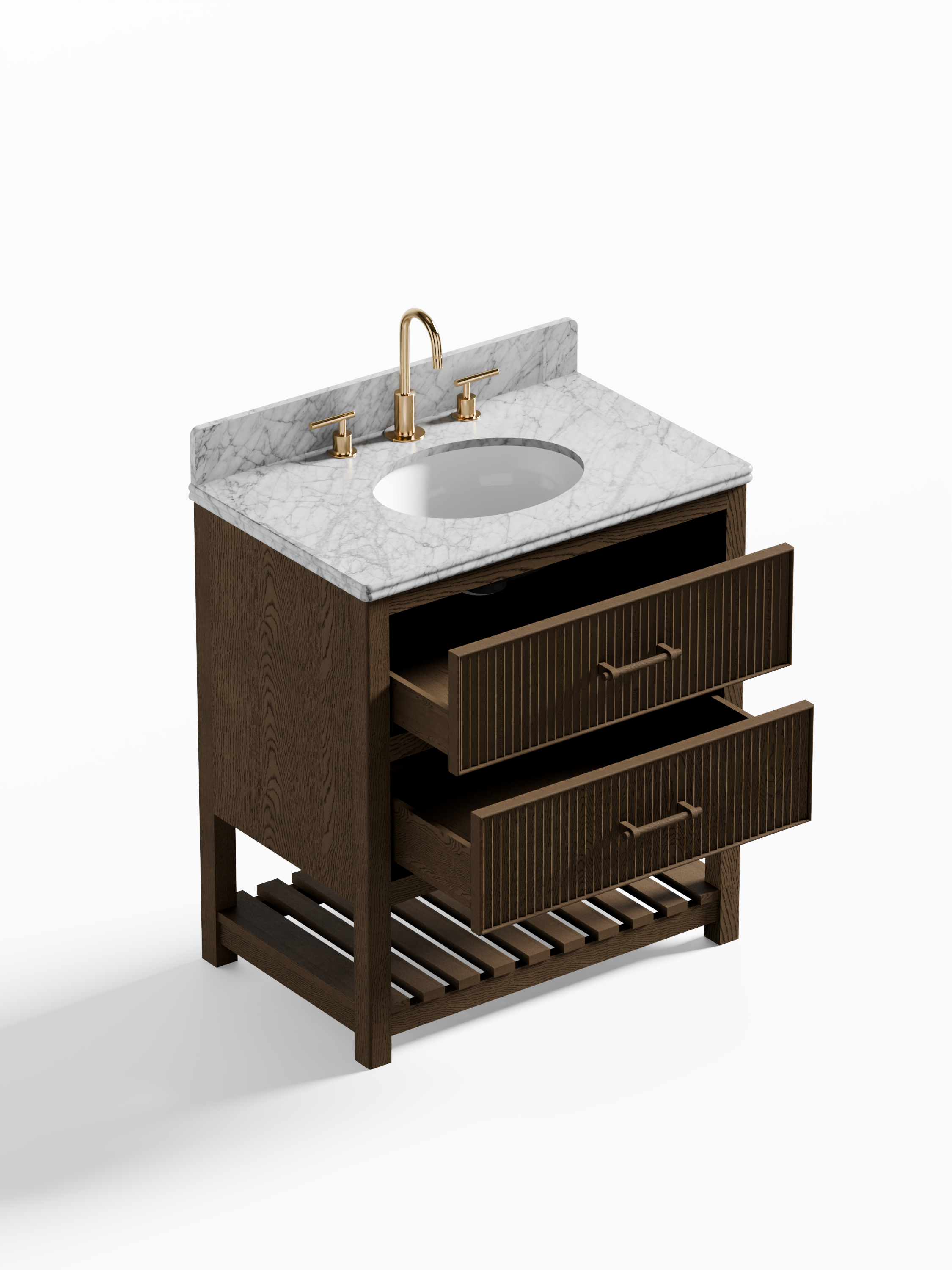 Aston Series Freestanding Vanity Unit