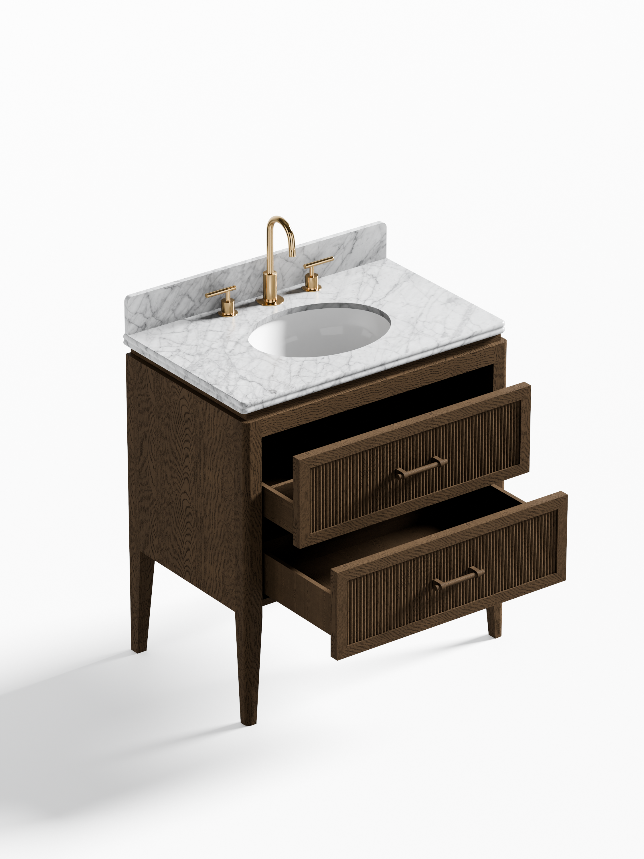 Sloane Series Freestanding Vanity Unit