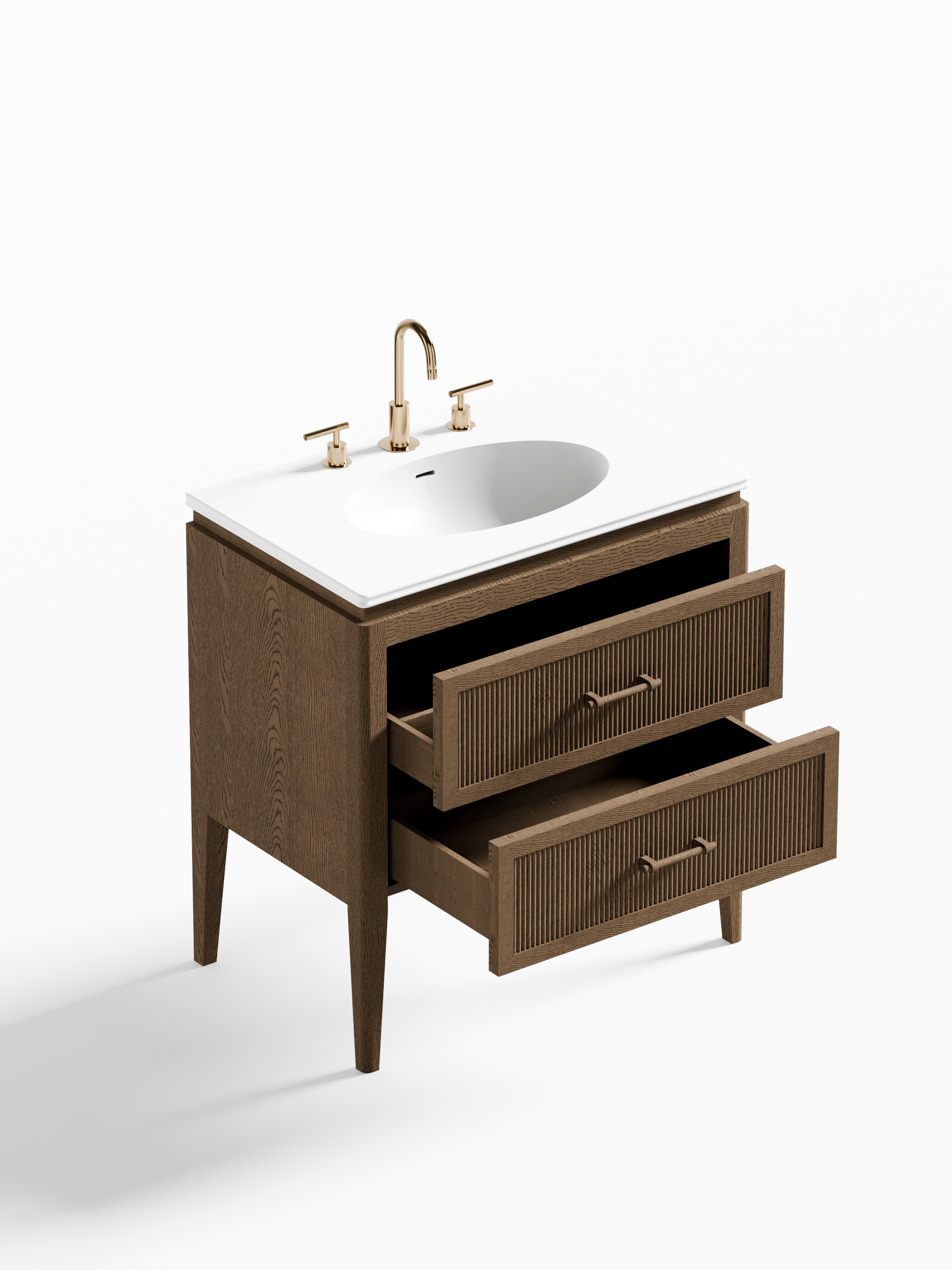 Sloane Series Freestanding Vanity Unit