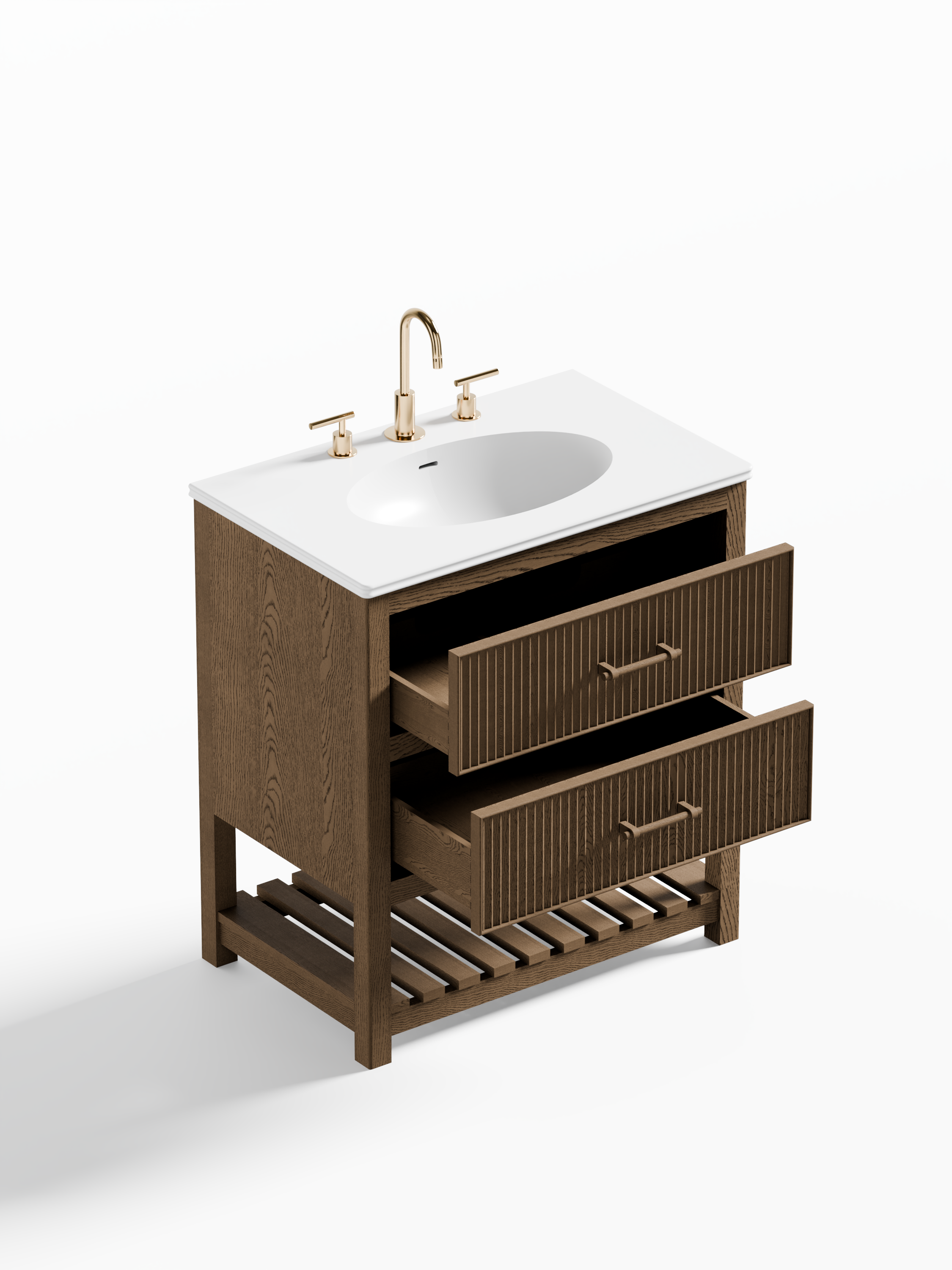 Aston Series Freestanding Vanity Unit