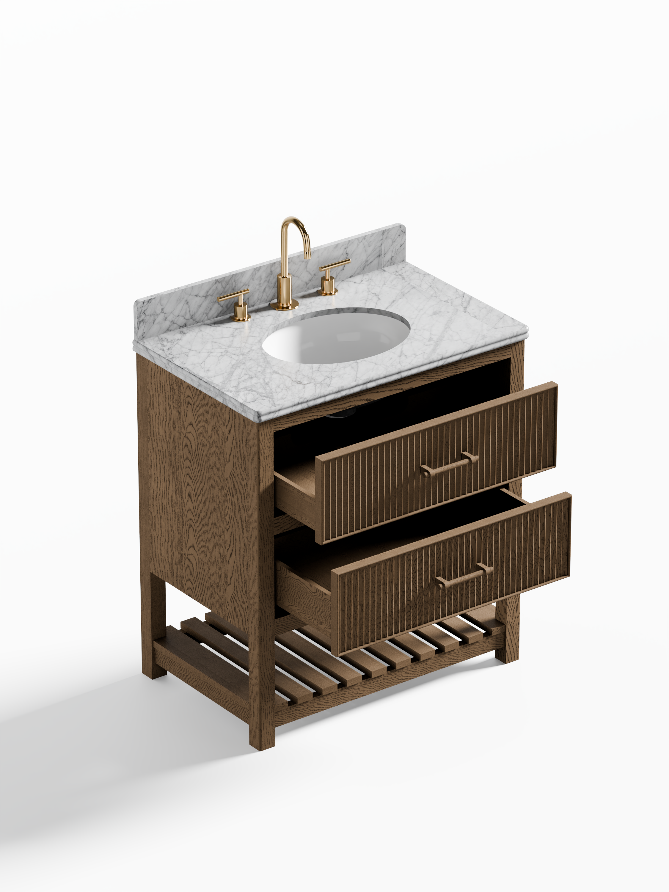 Aston Series Freestanding Vanity Unit