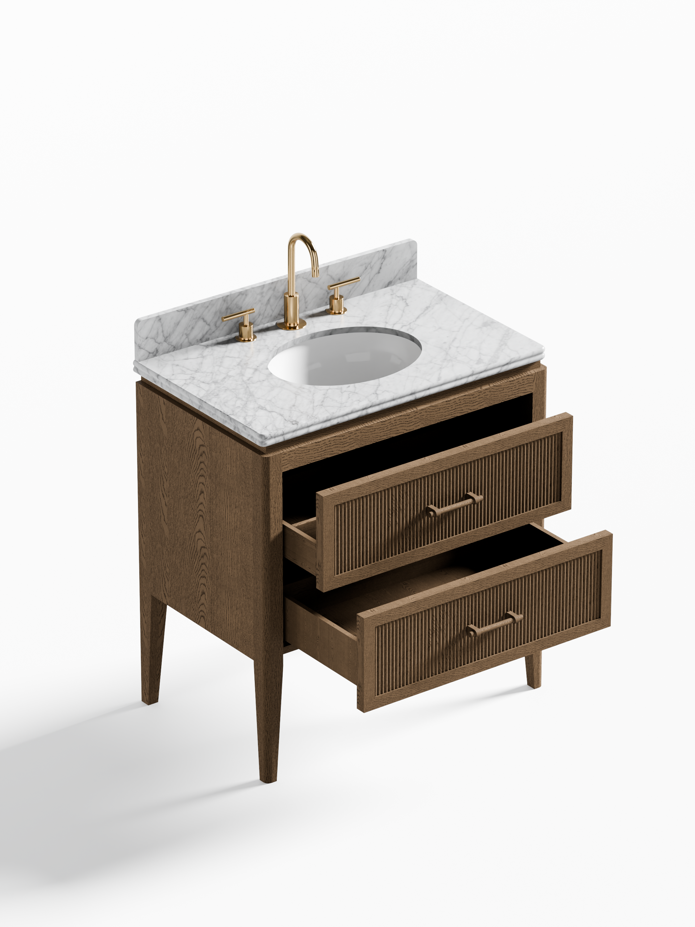 Sloane Series Freestanding Vanity Unit