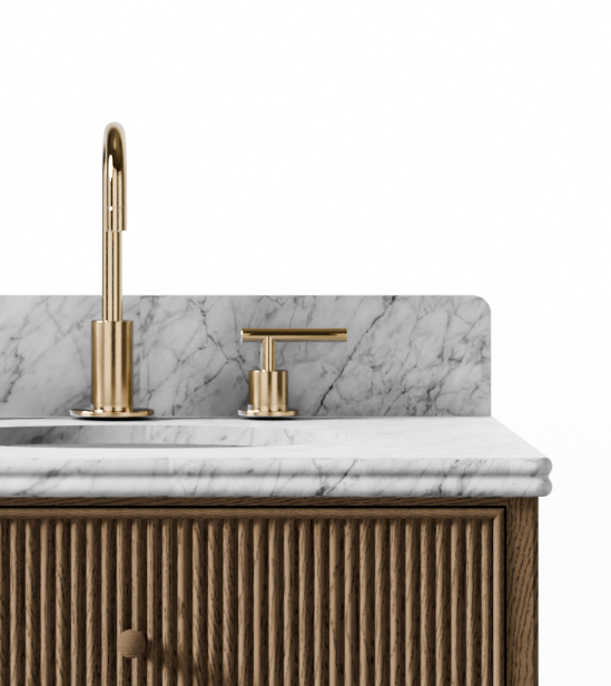 Carrara Marble Splashback Upstand-5