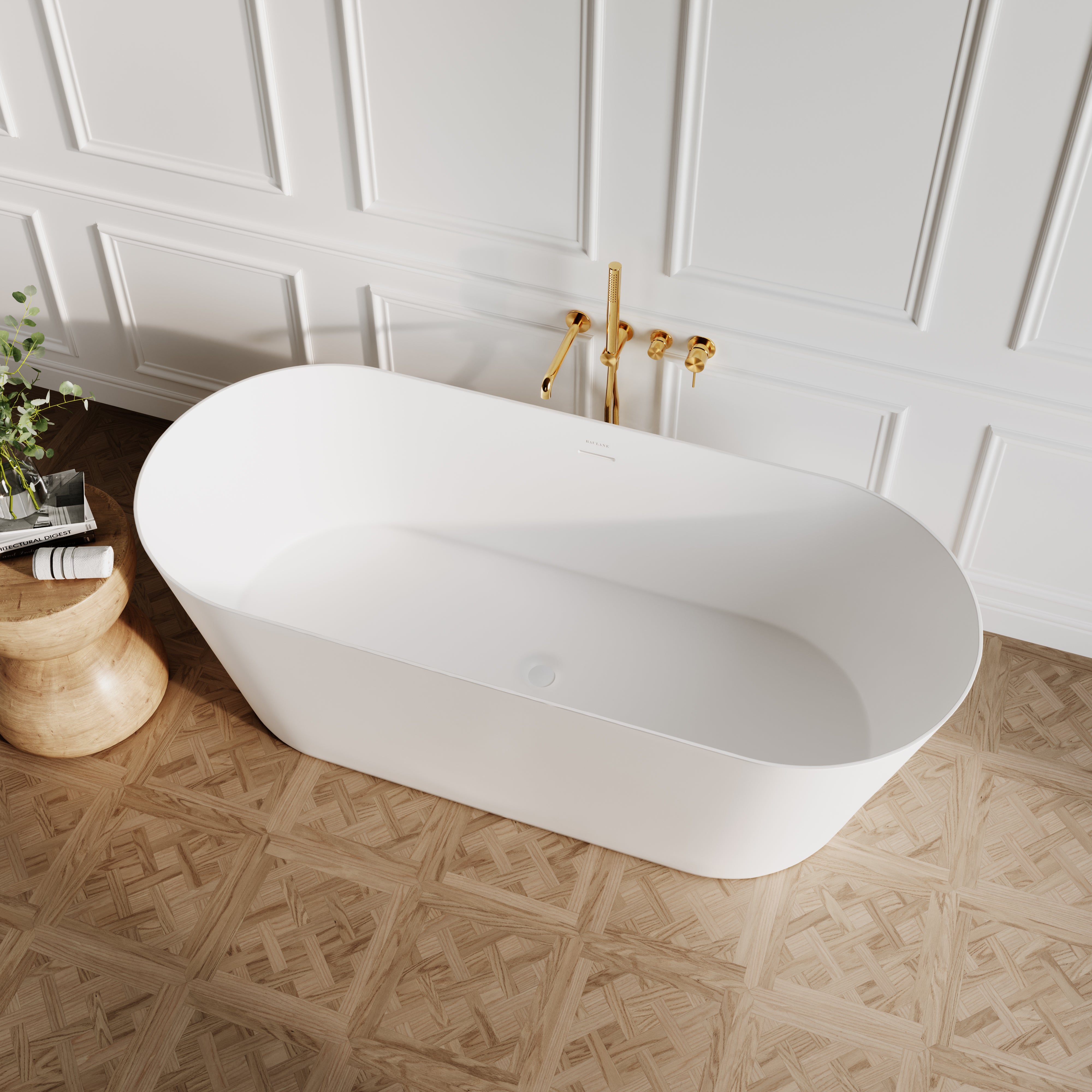 Reiss 1650mm Freestanding Stone Bath