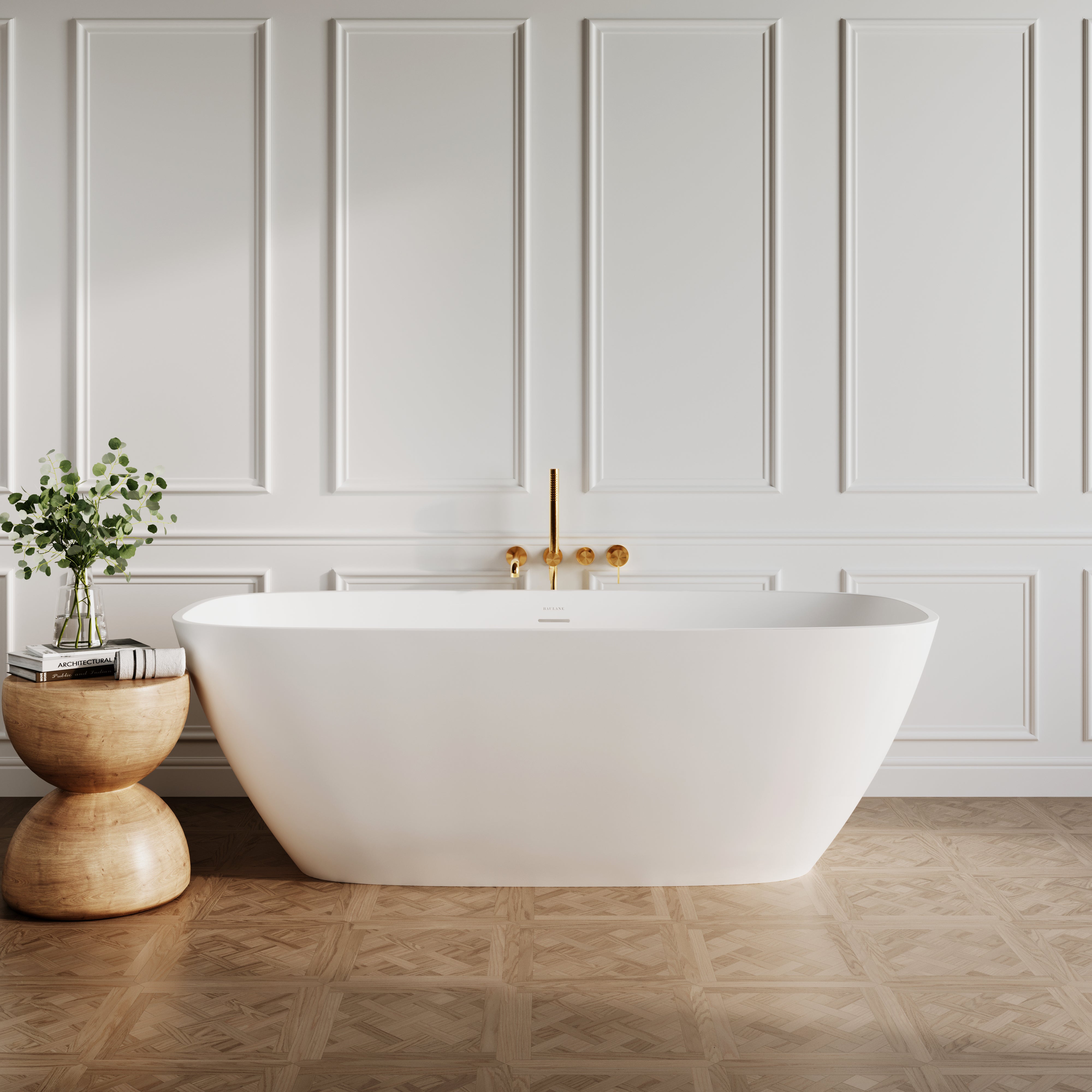 Luxury Freestanding Stone Resin Bath 1700mm