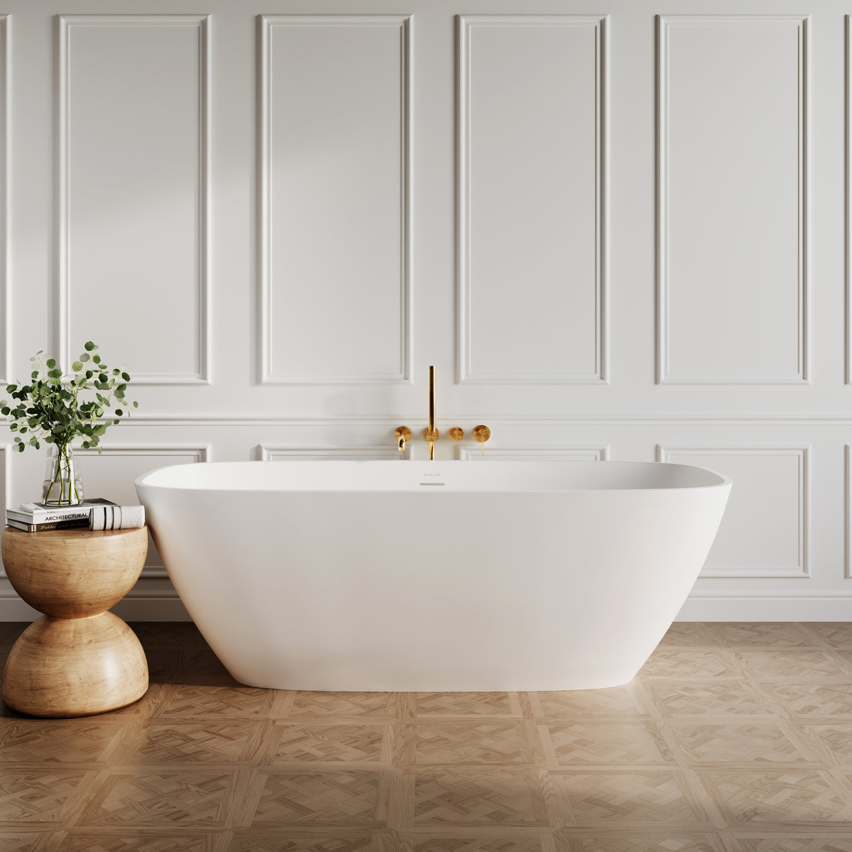 Luxury Freestanding Stone Resin Bath 1700mm